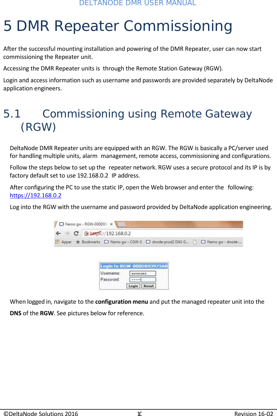 Page 11 of Deltanode Solutions DMR001 DMR400 Series Repeater Unit User Manual 