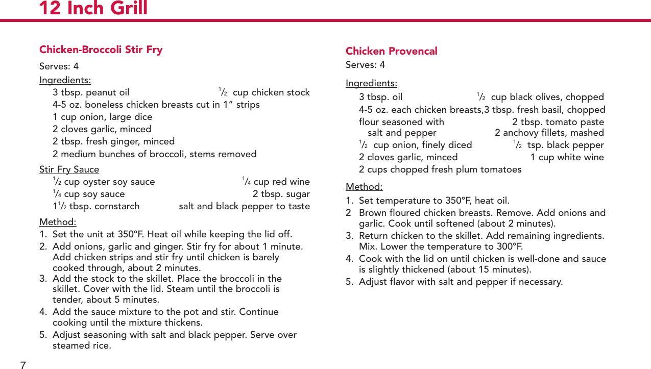 Page 8 of 12 - Deni Deni-12-Inch-Grill-3200-Users-Manual-  Deni-12-inch-grill-3200-users-manual