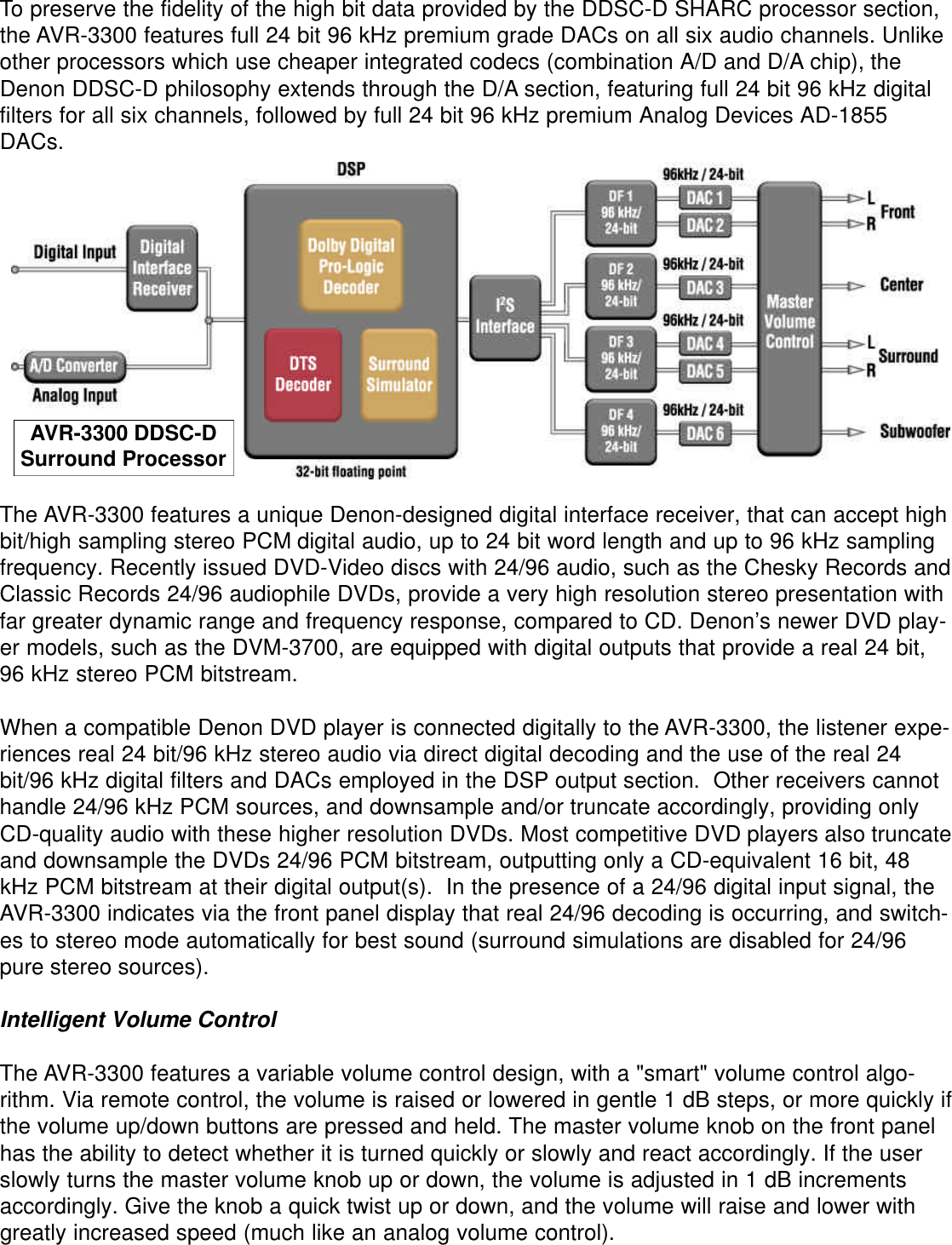 Page 3 of 6 - Denon AVR-3300 User Manual  To The E3f1ec93-5c01-423f-ae19-2edce631955e