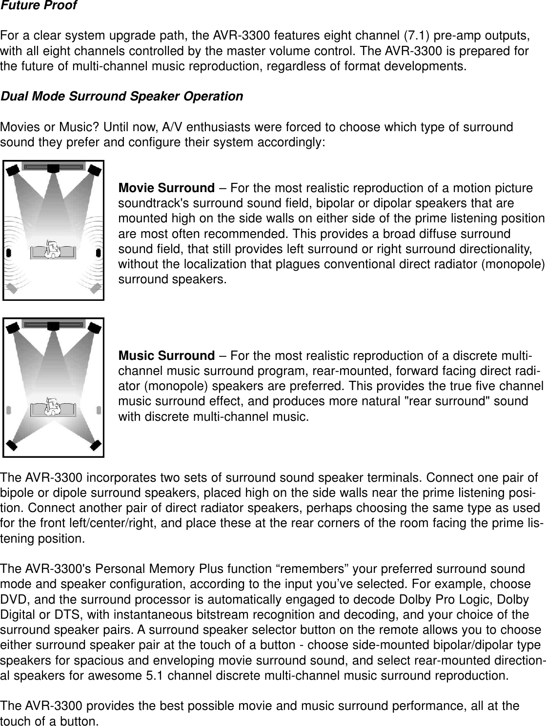 Page 4 of 6 - Denon AVR-3300 User Manual  To The E3f1ec93-5c01-423f-ae19-2edce631955e