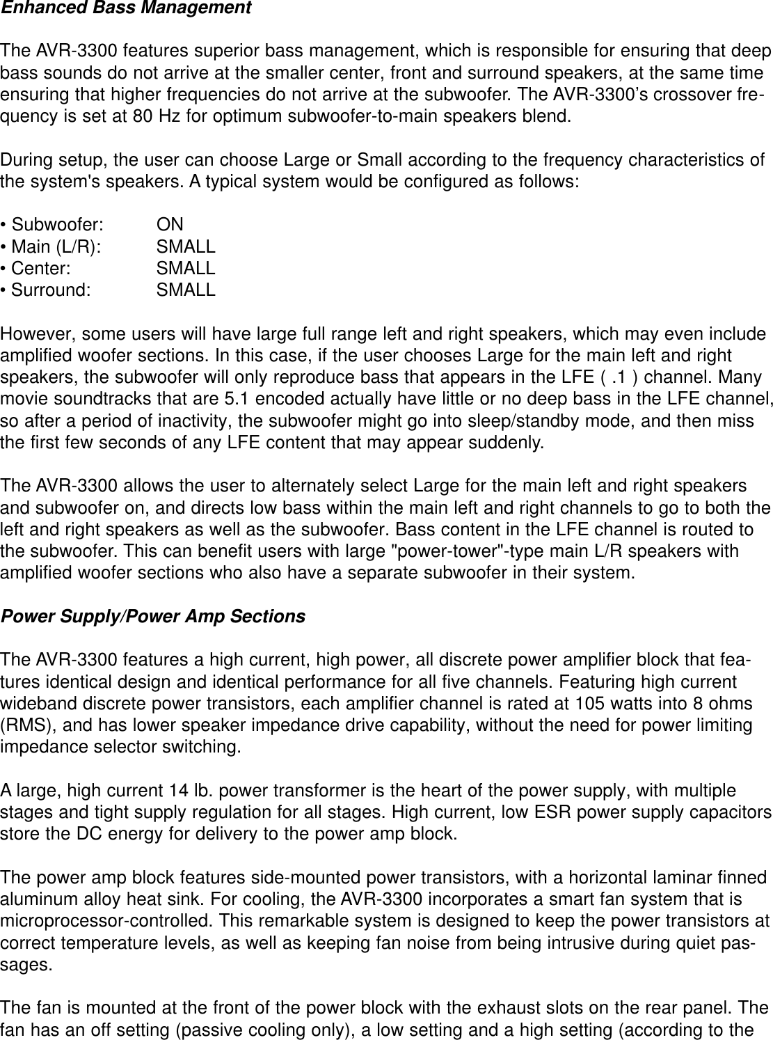 Page 5 of 6 - Denon AVR-3300 User Manual  To The E3f1ec93-5c01-423f-ae19-2edce631955e