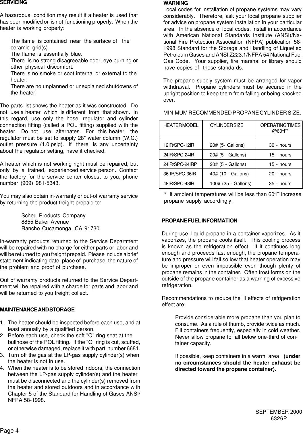 Page 4 of 4 - Desa-Tech Desa-Tech-24-Ir-Owners-Manual IRs