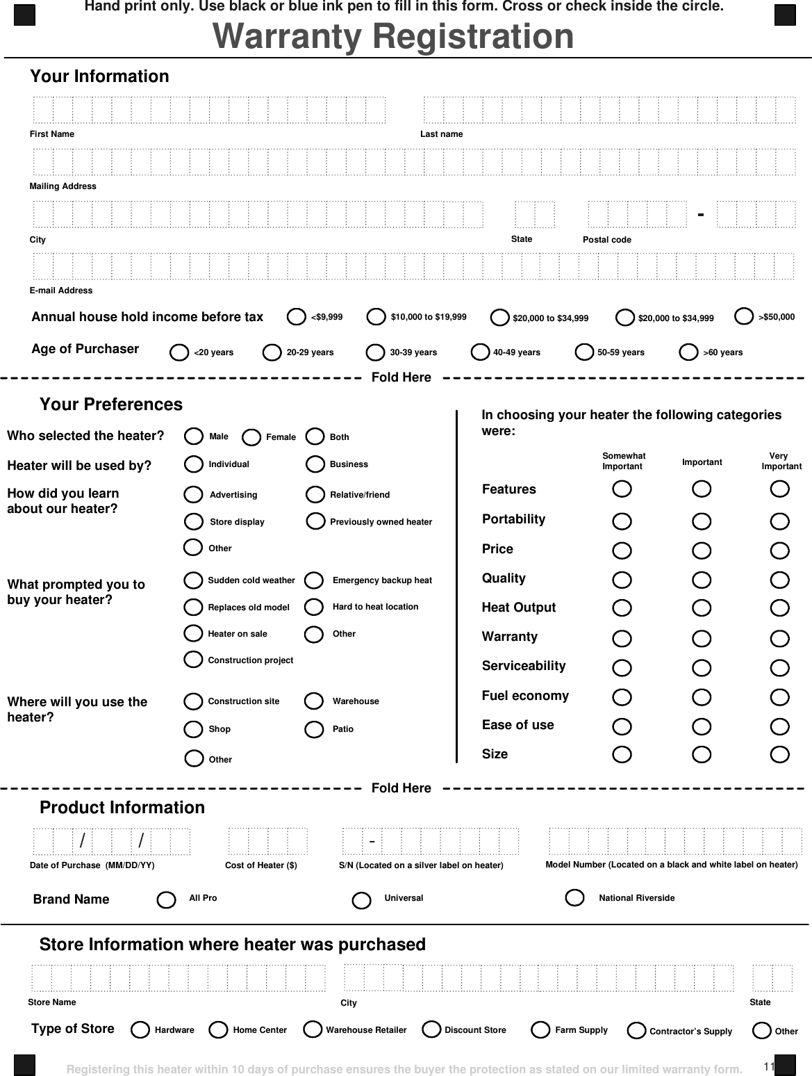 Page 10 of 11 - Desa-Tech Desa-Tech-80-Fac-Owners-Manual 80fac