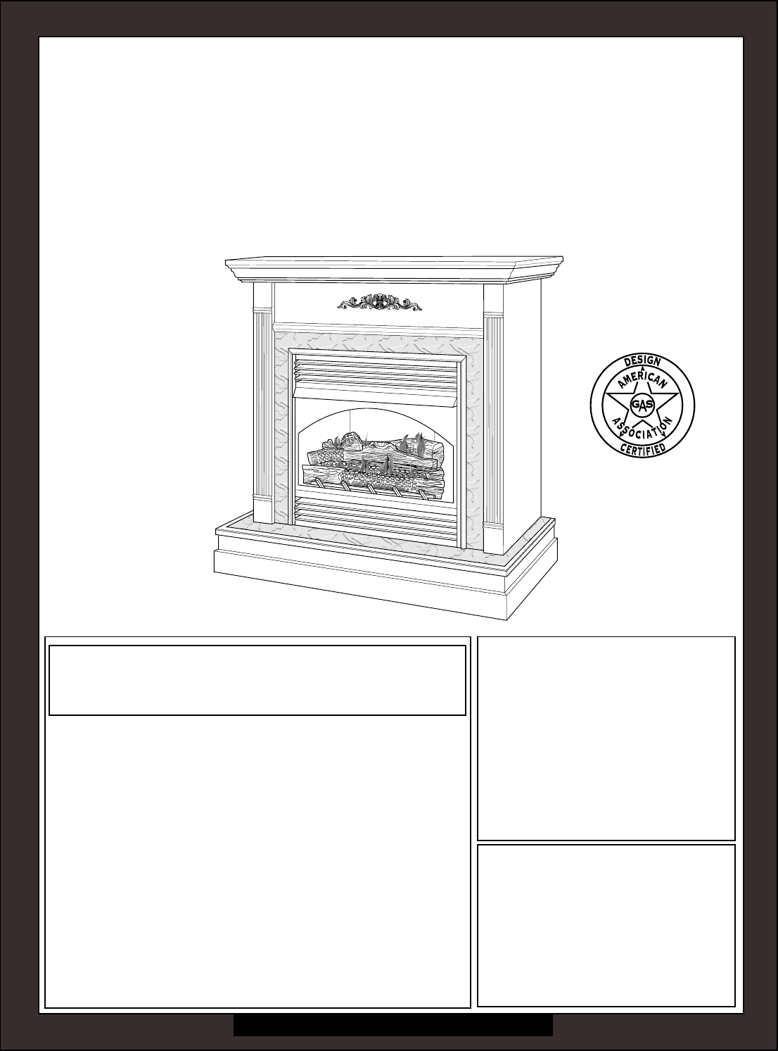 Desa Tech Csgf28ntb Owners Manual