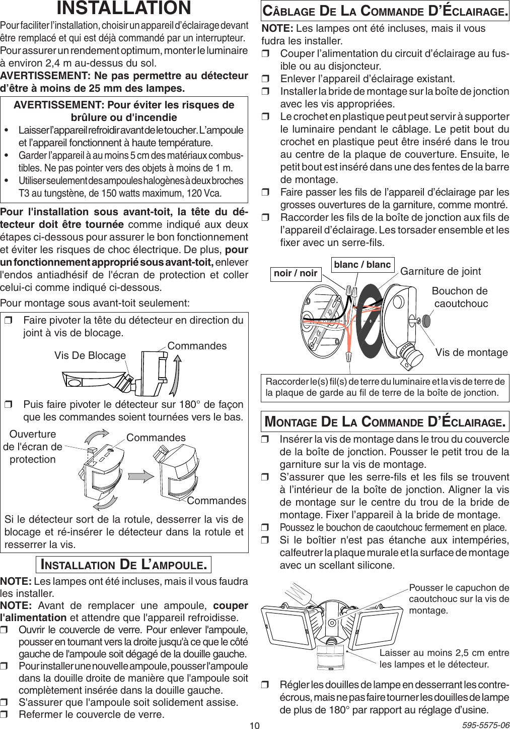Page 10 of 12 - Desa SL-5512 595-5575-06 User Manual  To The 1a525640-c309-47bc-b5fc-9b6304dd24a3