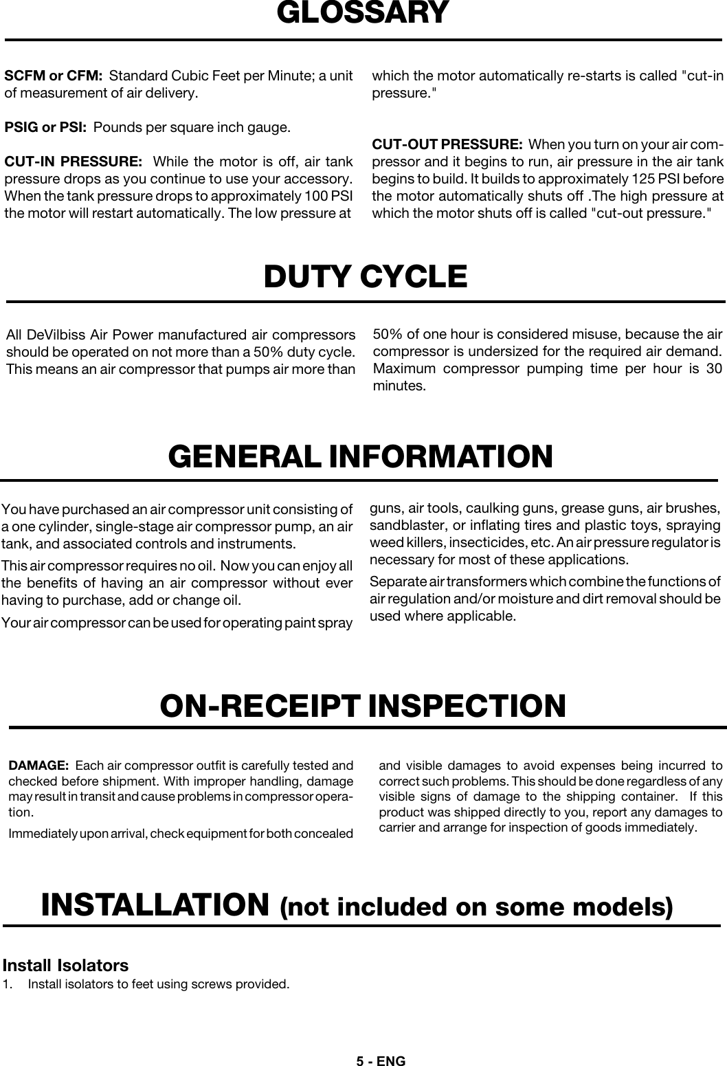 Page 5 of 12 - Devillbiss-Air-Power-Company Devillbiss-Air-Power-Company-Mg1-Umccomp-3-Users-Manual-  Devillbiss-air-power-company-mg1-umccomp-3-users-manual