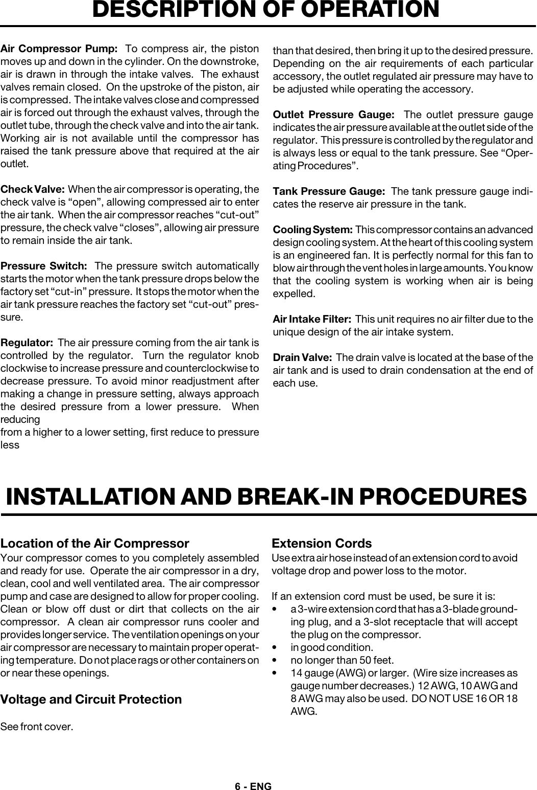 Page 6 of 12 - Devillbiss-Air-Power-Company Devillbiss-Air-Power-Company-Mg1-Umccomp-3-Users-Manual-  Devillbiss-air-power-company-mg1-umccomp-3-users-manual