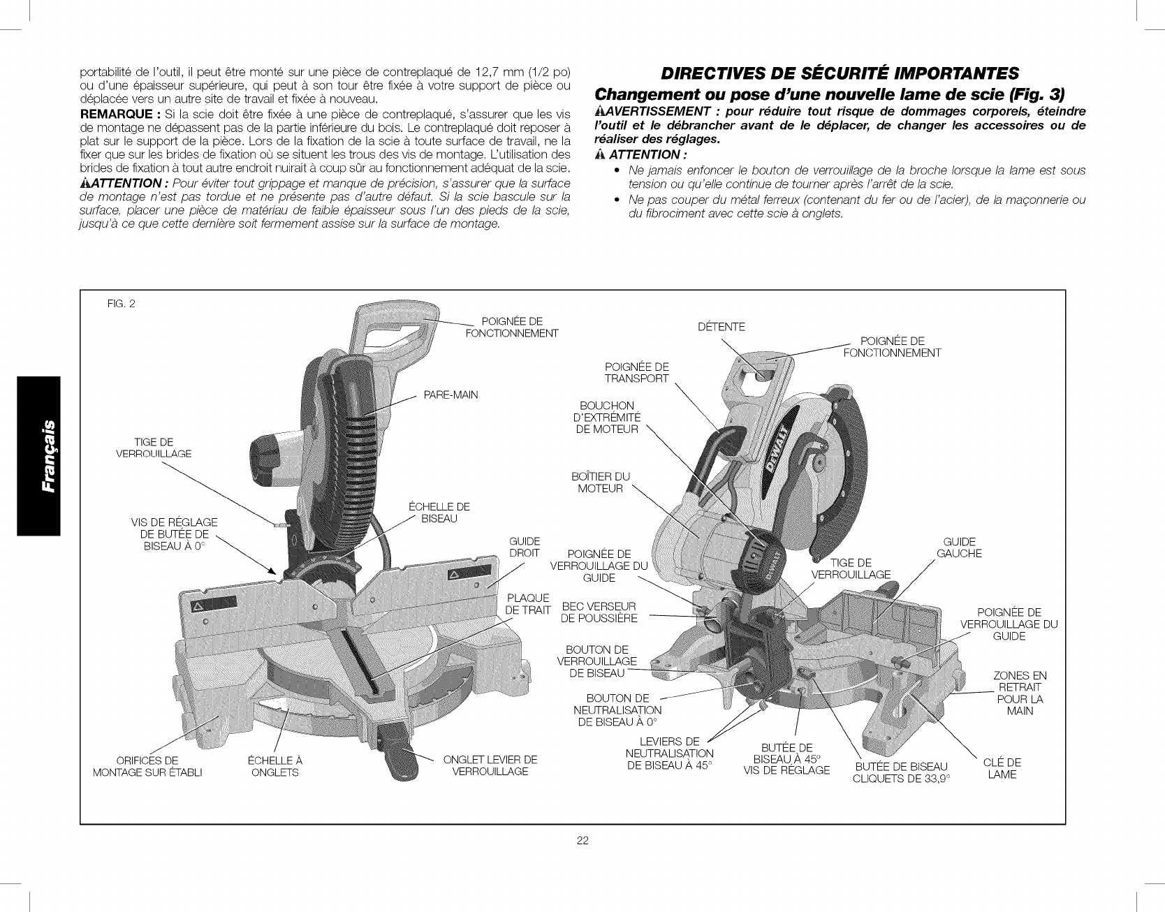 Dewalt DW716 TYPE20 User Manual MITER SAW Manuals And Guides 1401301L