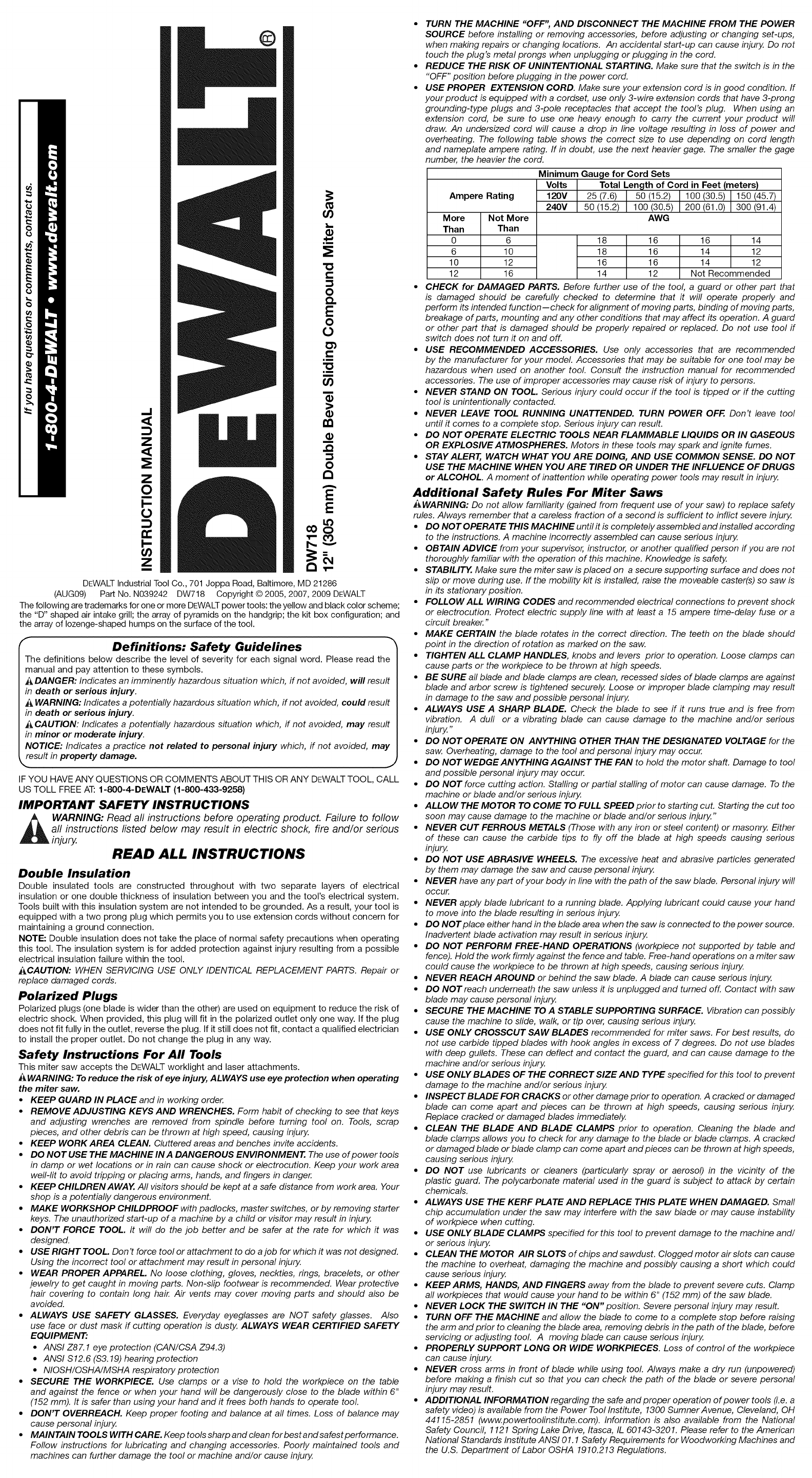 Insulation Miter Chart