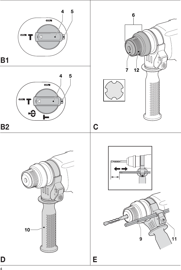 Page 4 of 12 - Dewalt Dewalt-D25213K-Users-Manual- D25102.PM7  Dewalt-d25213k-users-manual