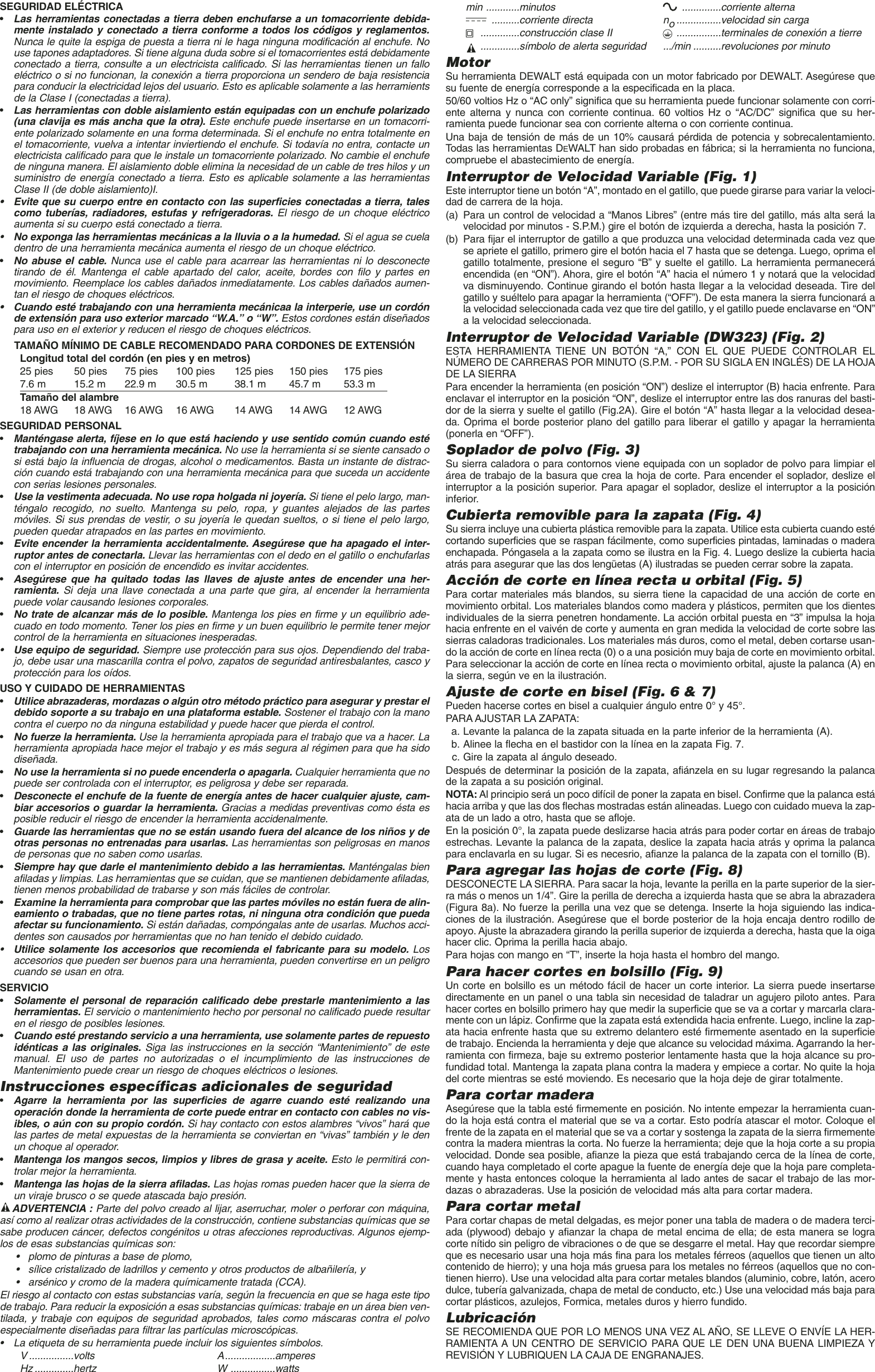 Page 4 of 5 - Dewalt Dewalt-Dw321-Instruction-Manual- Print DW321/323/392107-01  Dewalt-dw321-instruction-manual