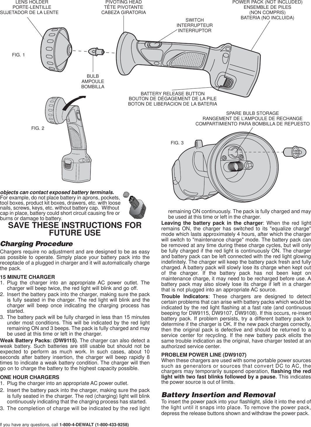 Page 2 of 8 - Dewalt Dewalt-Dw902-Users-Manual- DW 902 Etc./393343-01  Dewalt-dw902-users-manual