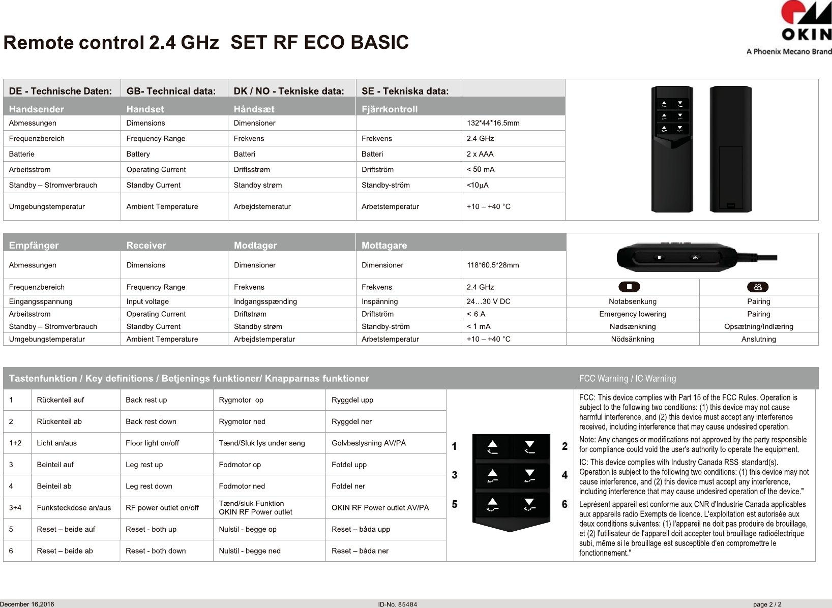 50101December 16,2016 2SET RF ECO BASIC