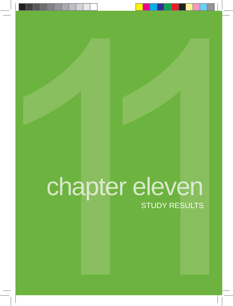 chapter eleveapter elevenSTUDY RESULTS