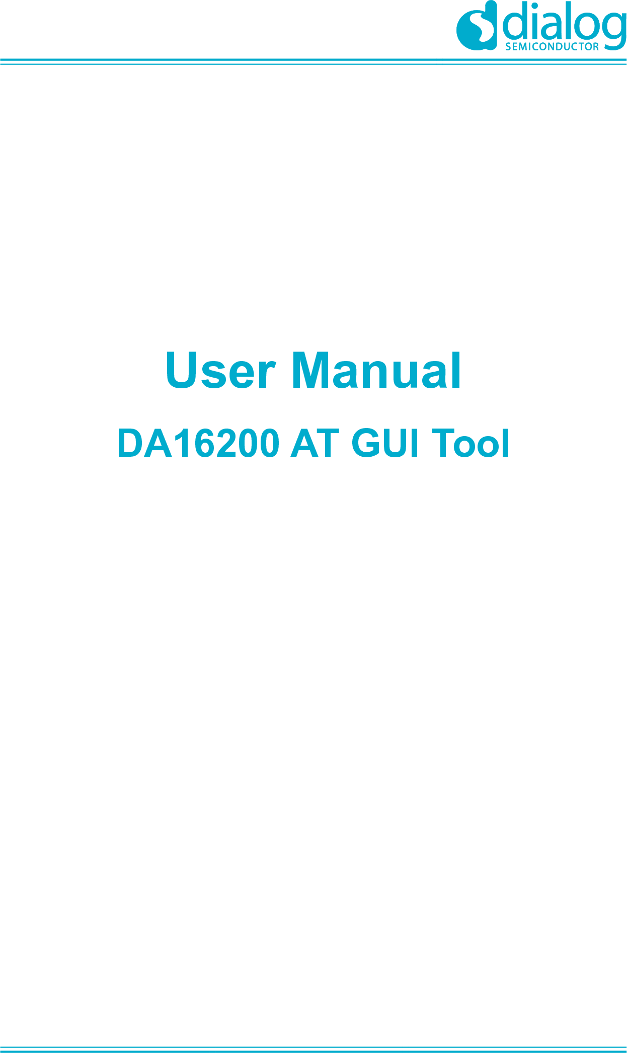 Dialog Semiconductor Korea DA16200MC WiFi Module User Manual DA16200 AT