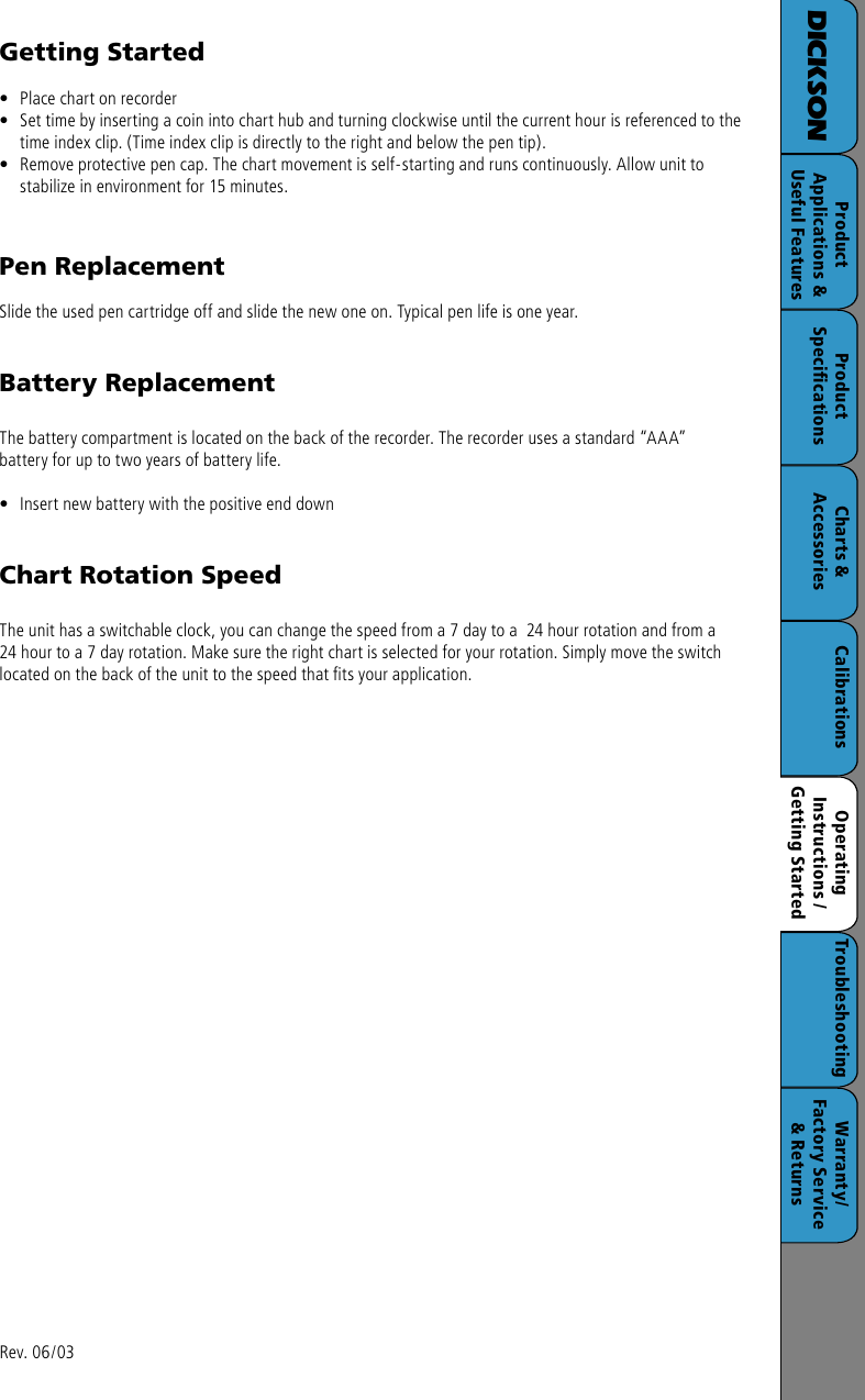 Page 6 of 8 - Dickson-Industrial Dickson-Industrial-Sc3-Users-Manual- SC3 Web Manual  Dickson-industrial-sc3-users-manual