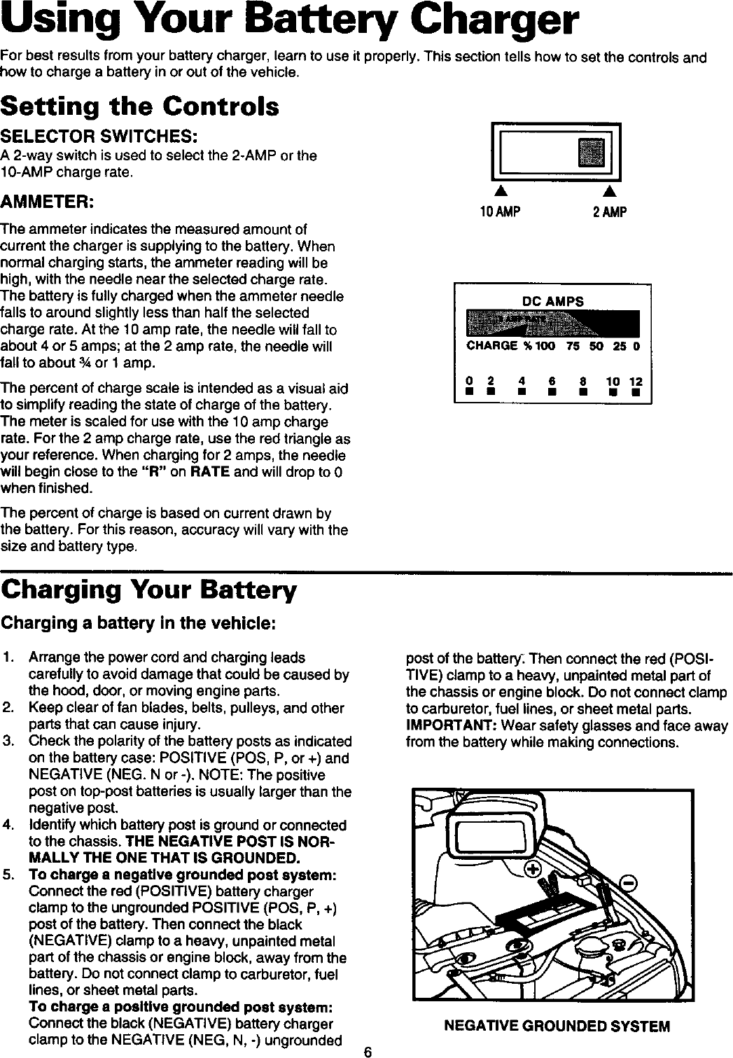 Page 7 of 11 - Diehard 20071221 User Manual  BATTERY CHARGER - Manuals And Guides L0305330