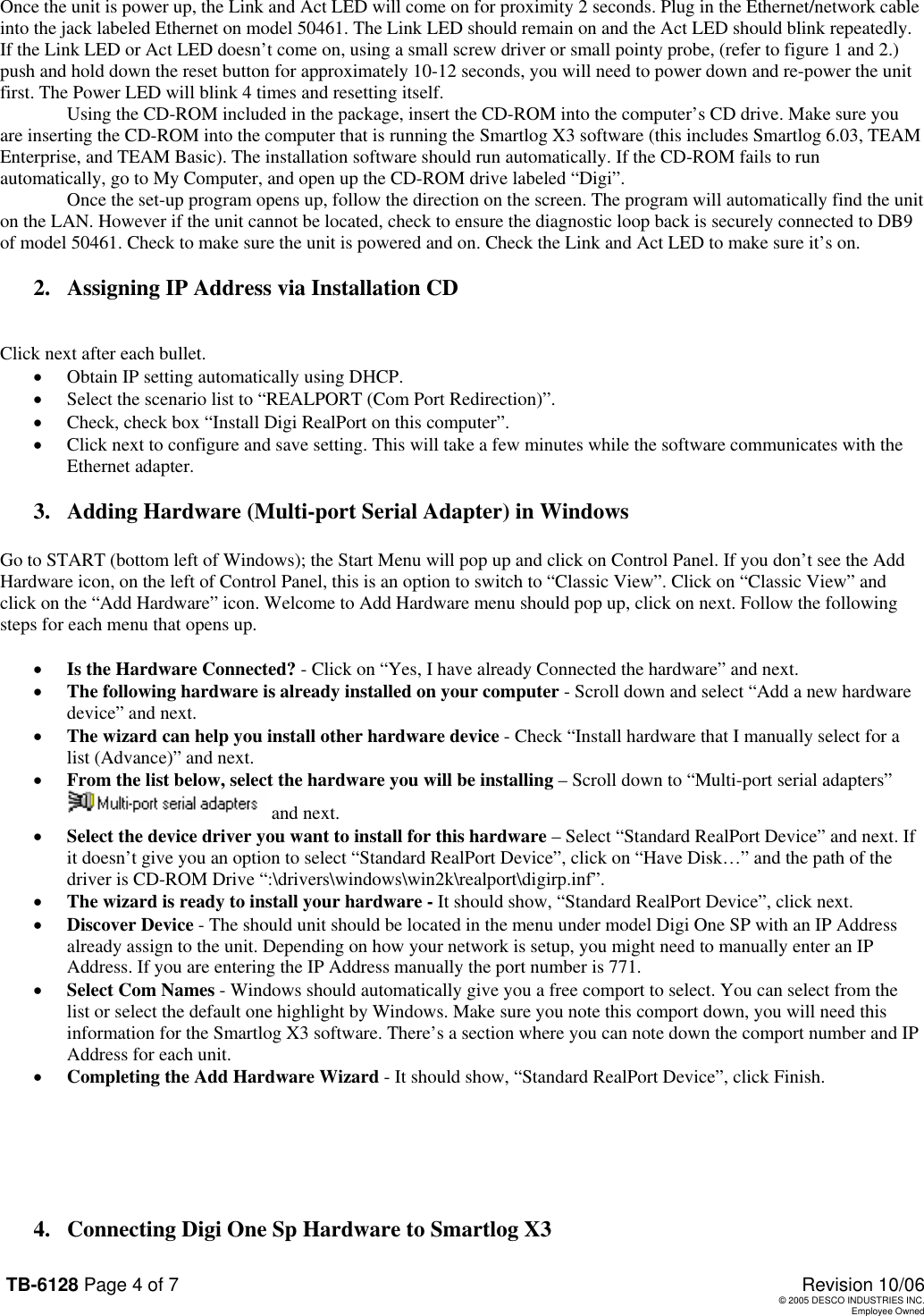 Page 4 of 7 - Digi Digi-62533-Users-Manual TB-6128