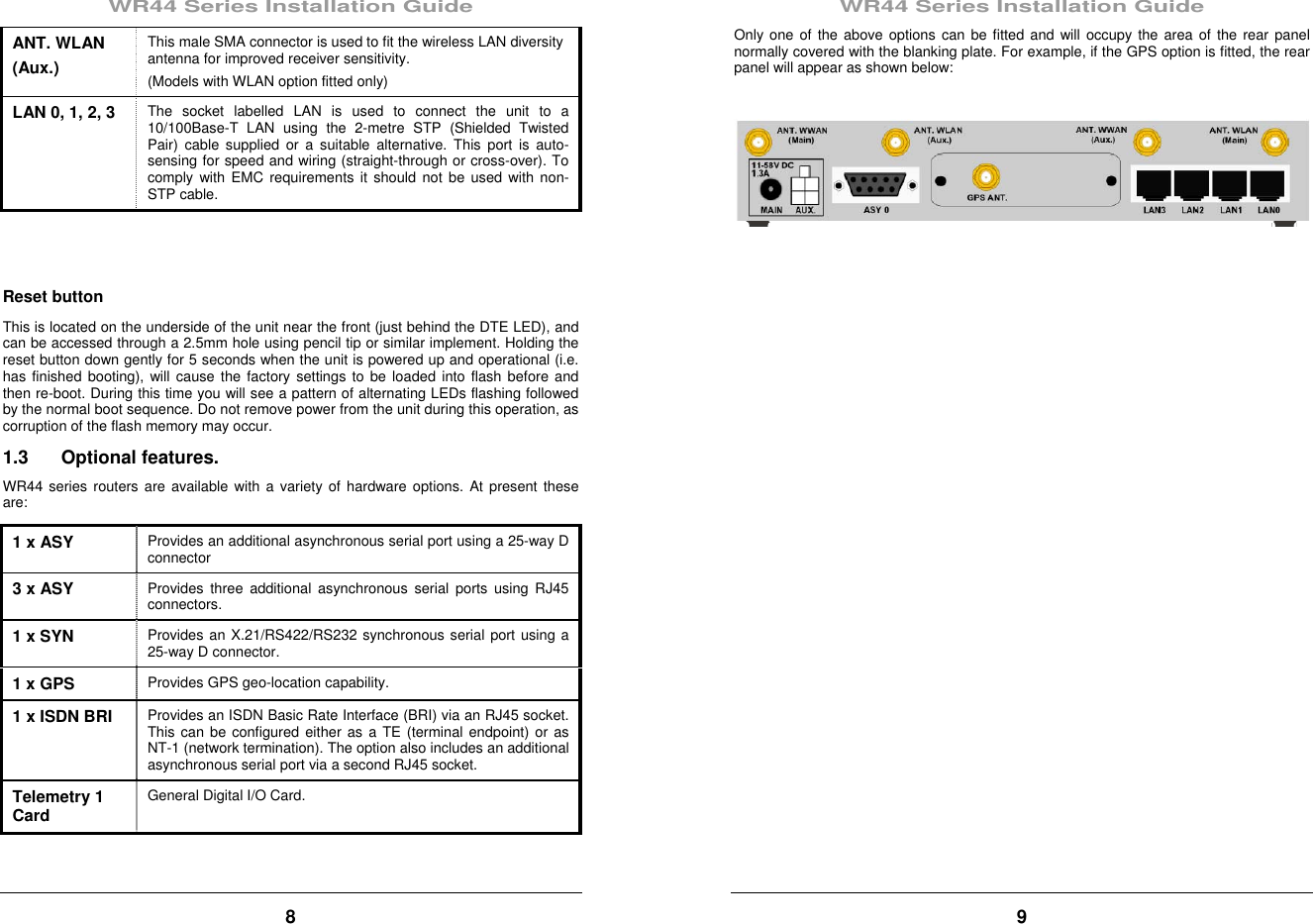 Page 5 of 8 - Digi Digi-Wr44-Users-Manual WR44 EU B5 1.0