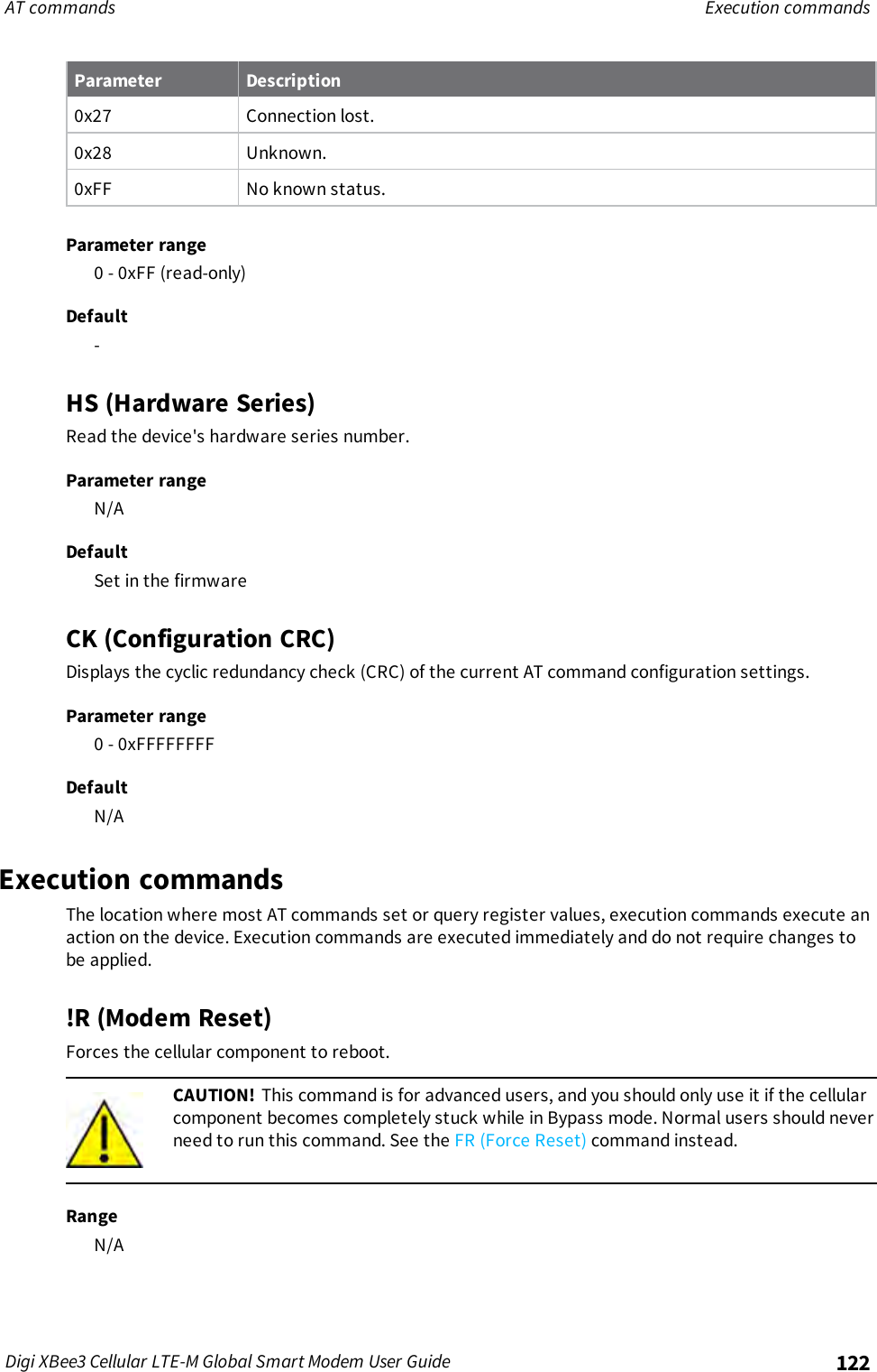 Page 122 of Digi XB3M1 XBee3 Cellular LTE-M User Manual 