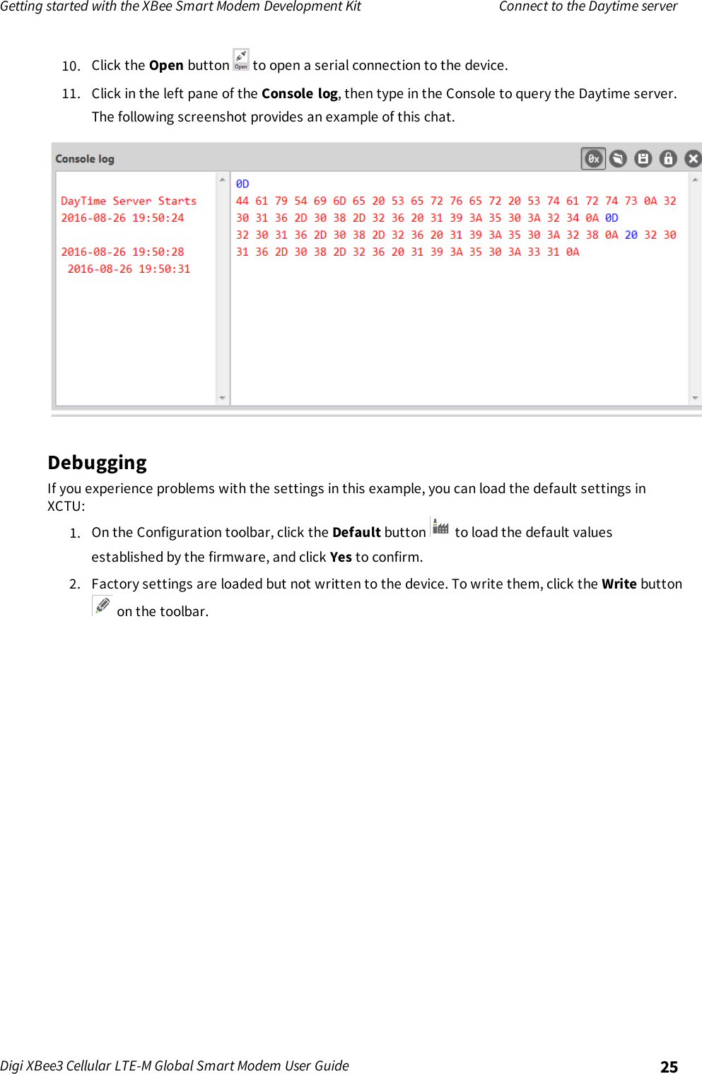 Page 25 of Digi XB3M1 XBee3 Cellular LTE-M User Manual 