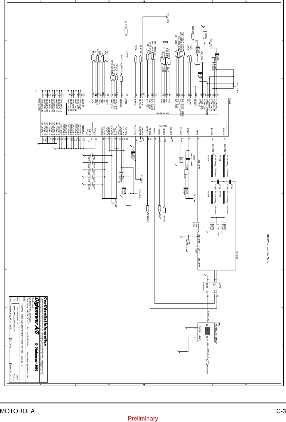 C-4 72000 Development Kit User&rsquo;s Guide MOTOROLAPreliminary