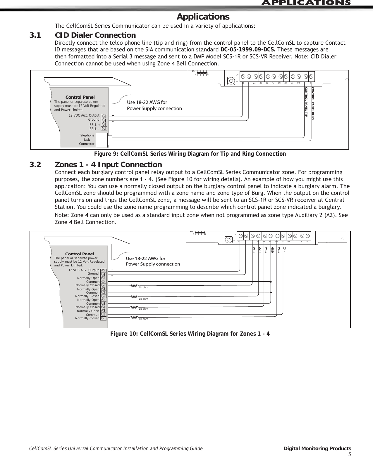 Page 11 of Digital Monitoring PC0163 Low Power Wireless Transceiver User Manual 