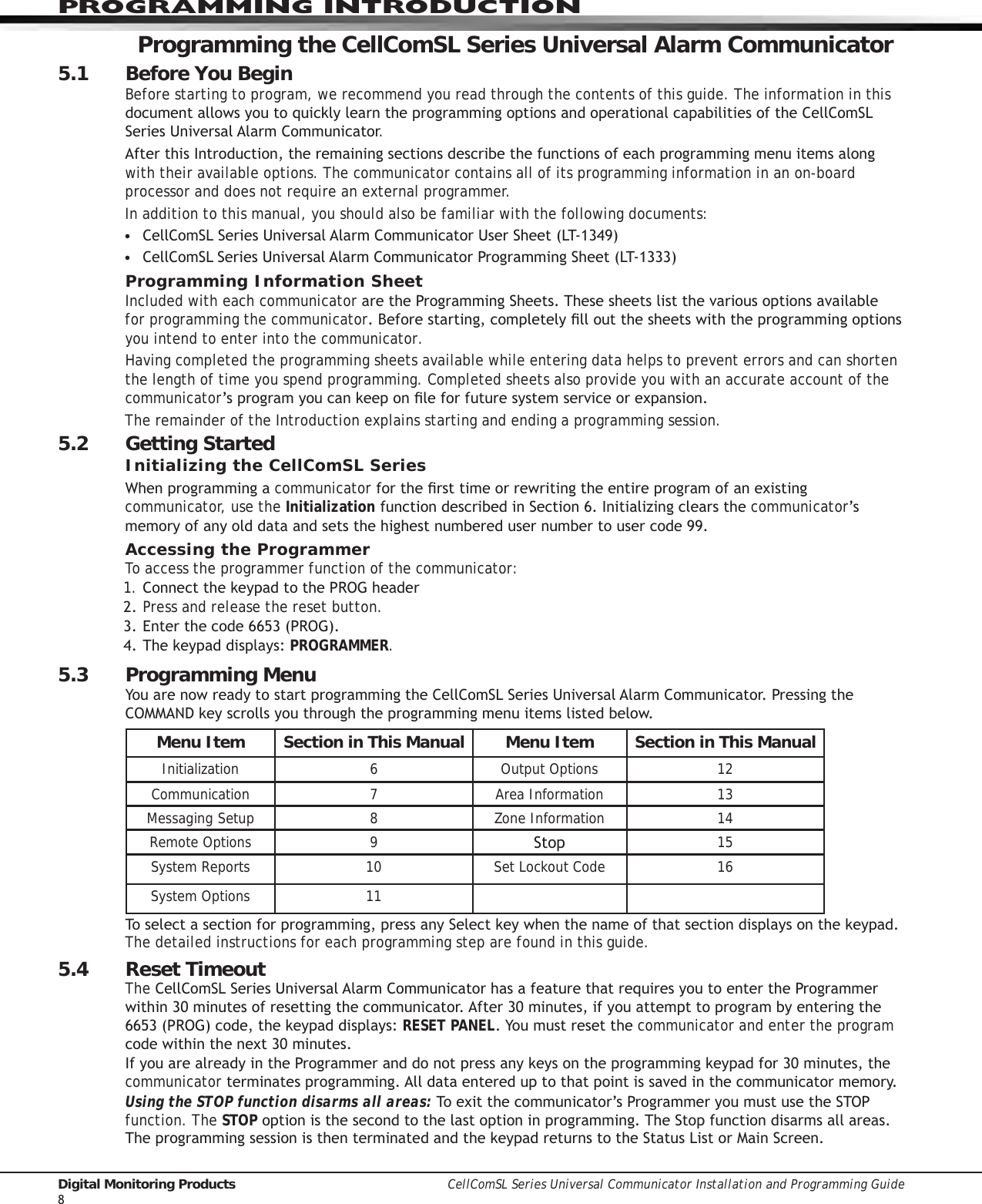 Page 14 of Digital Monitoring PC0163 Low Power Wireless Transceiver User Manual 