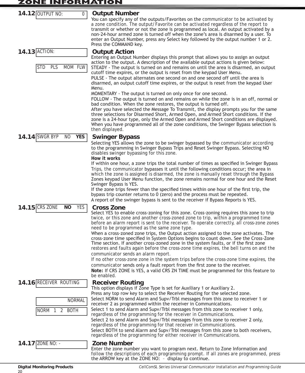 Page 26 of Digital Monitoring PC0163 Low Power Wireless Transceiver User Manual 