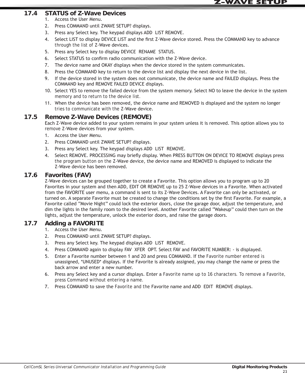 Page 29 of Digital Monitoring PC0163 Low Power Wireless Transceiver User Manual 