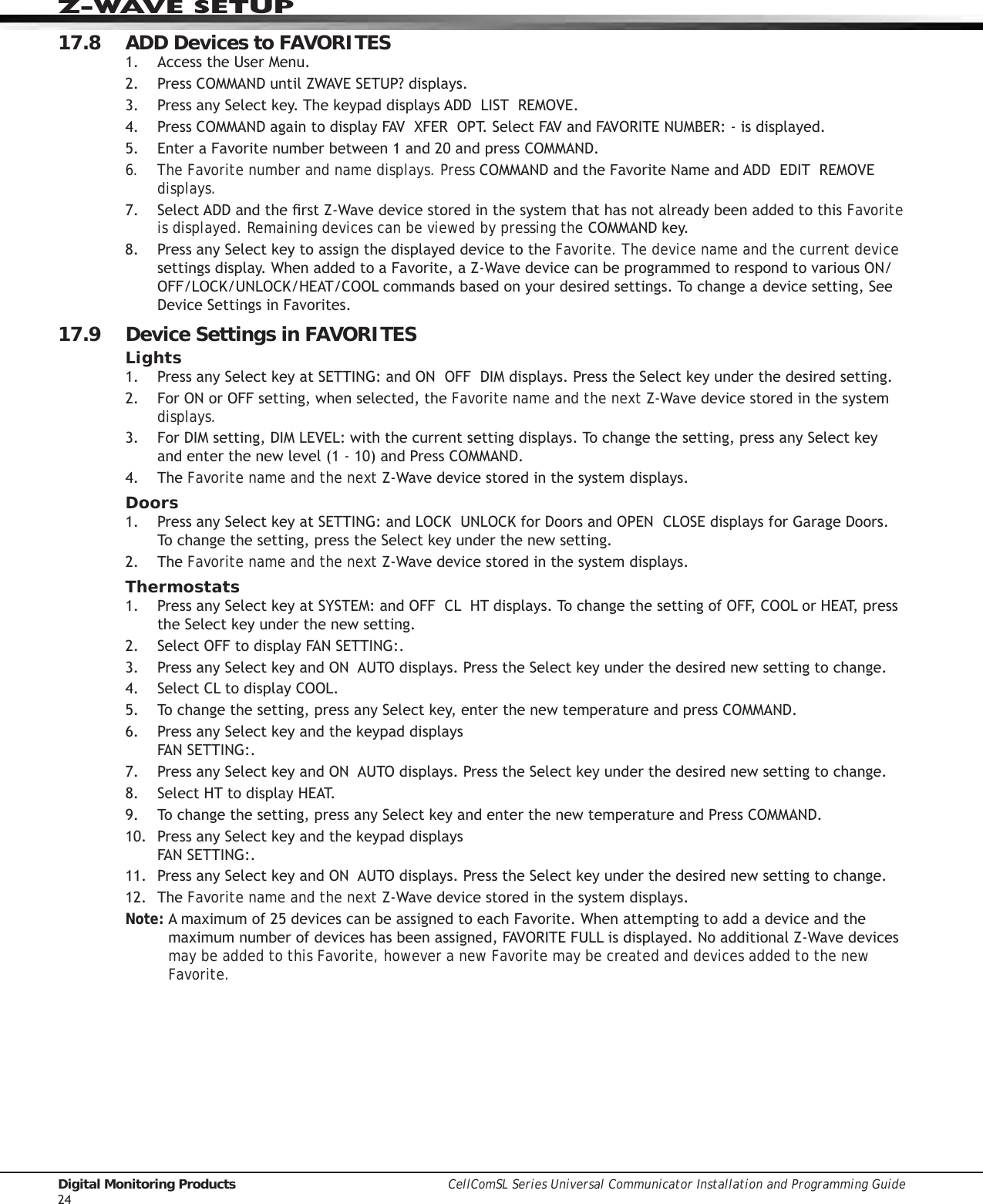 Page 30 of Digital Monitoring PC0163 Low Power Wireless Transceiver User Manual 