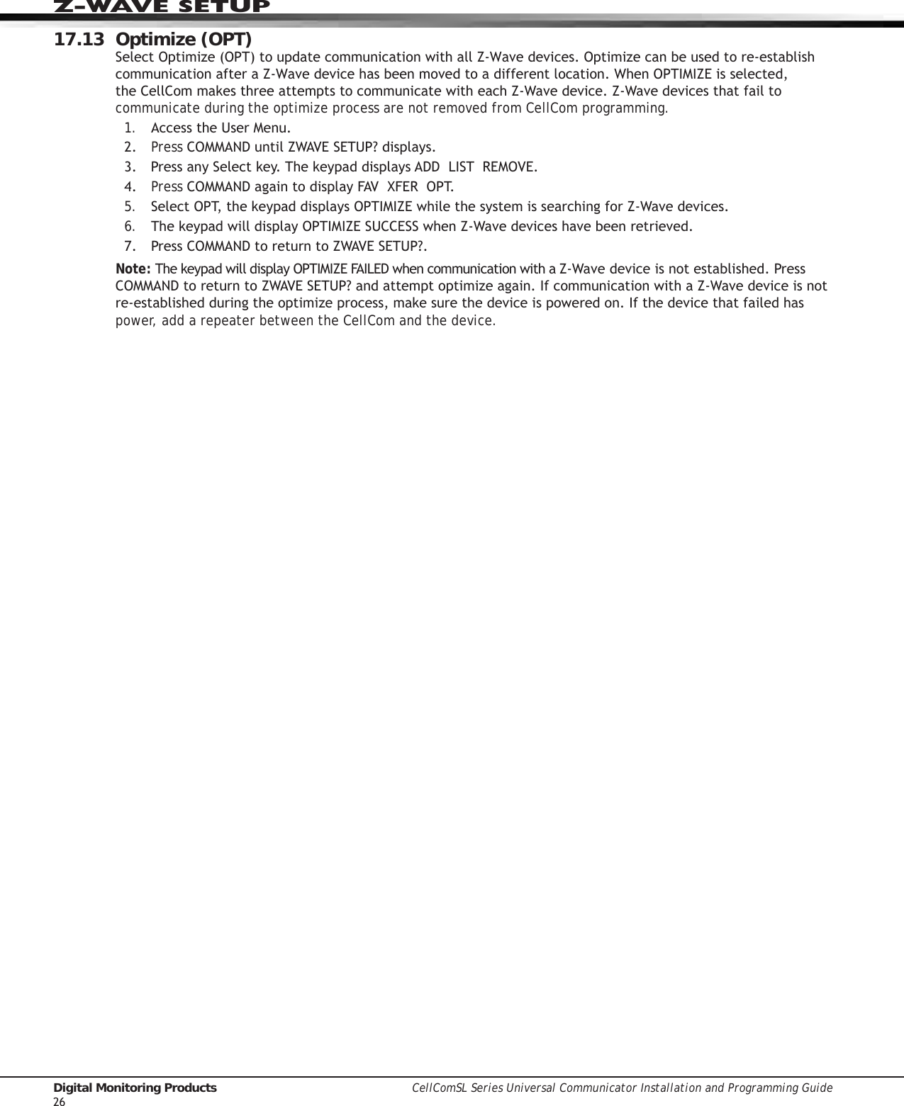 Page 32 of Digital Monitoring PC0163 Low Power Wireless Transceiver User Manual 