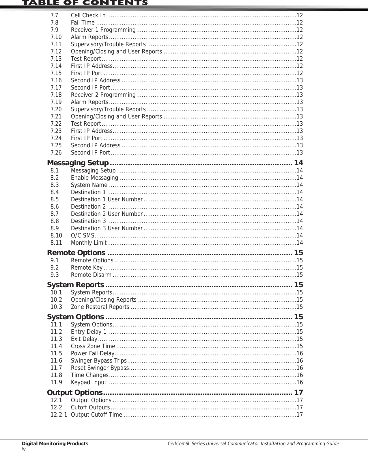 Page 4 of Digital Monitoring PC0163 Low Power Wireless Transceiver User Manual 