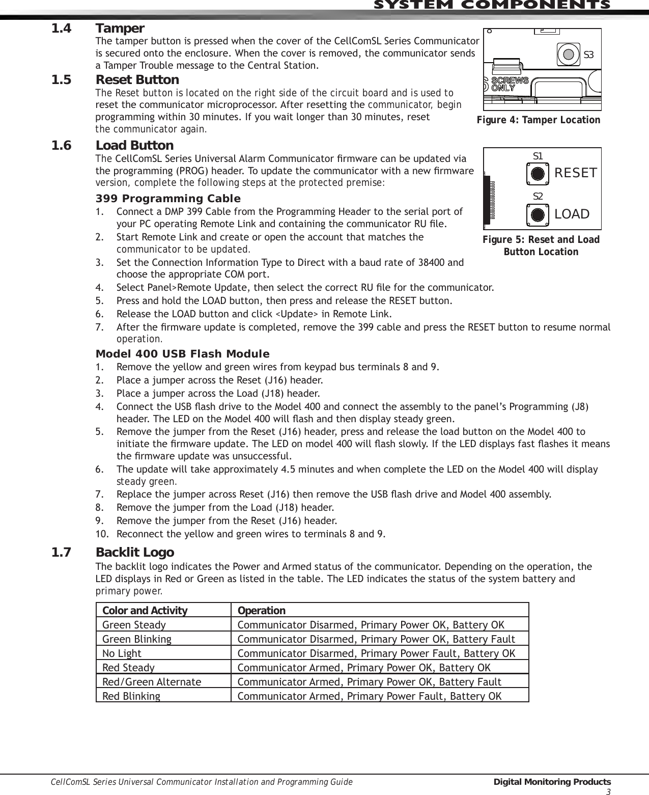 Page 9 of Digital Monitoring PC0163 Low Power Wireless Transceiver User Manual 