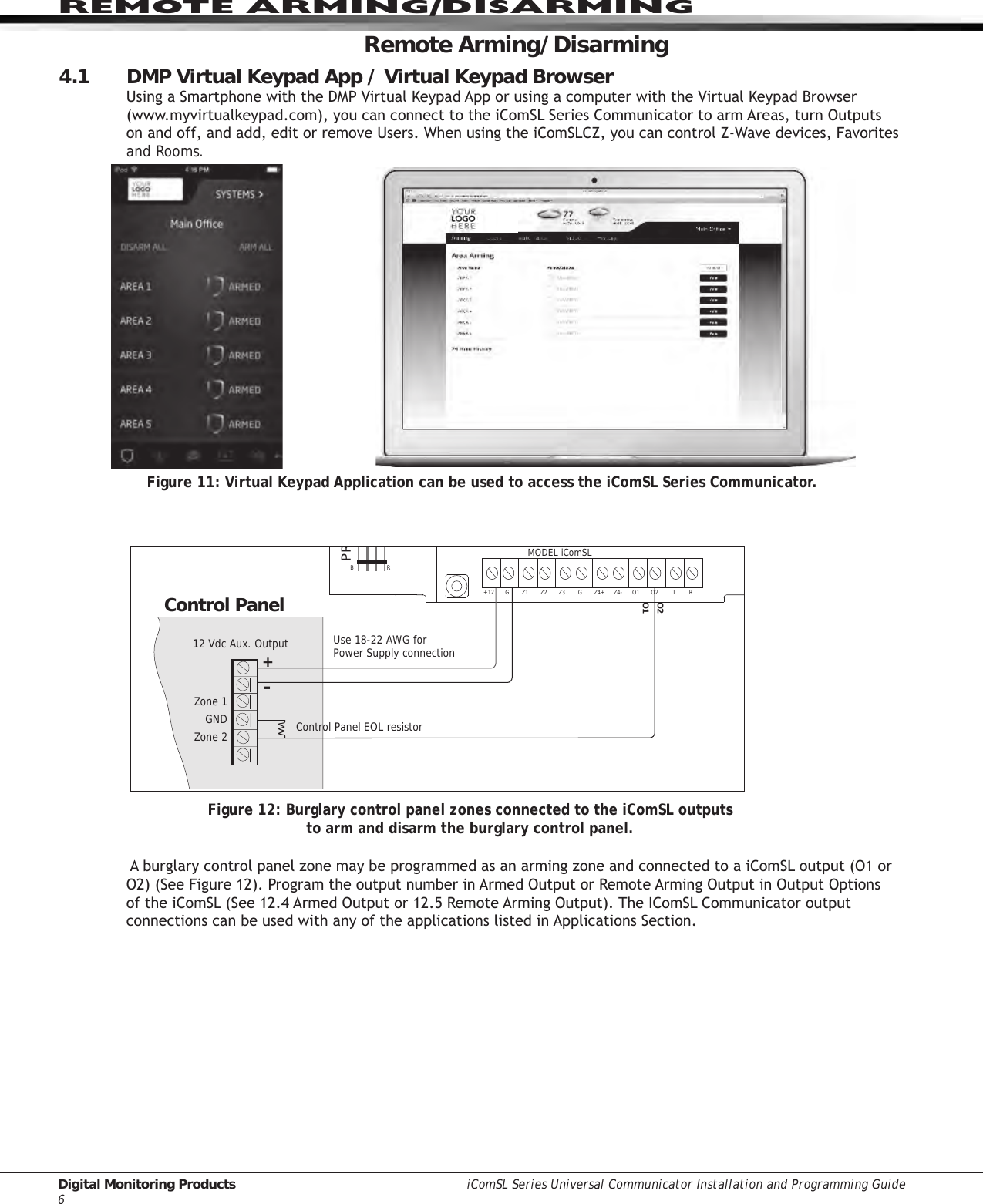 Page 12 of Digital Monitoring PC0179 Low Power Wireless Transceiver User Manual 