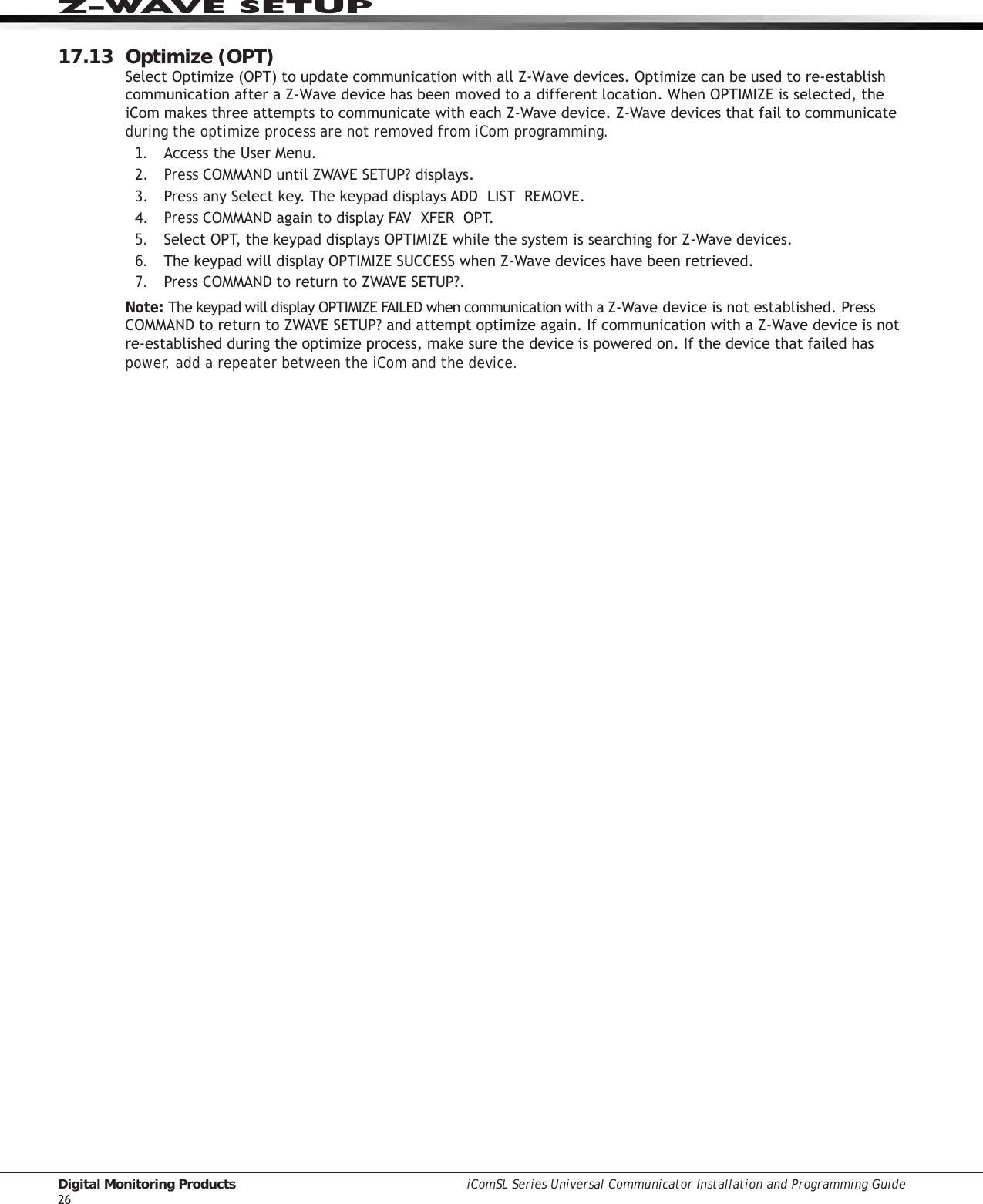 Page 32 of Digital Monitoring PC0179 Low Power Wireless Transceiver User Manual 