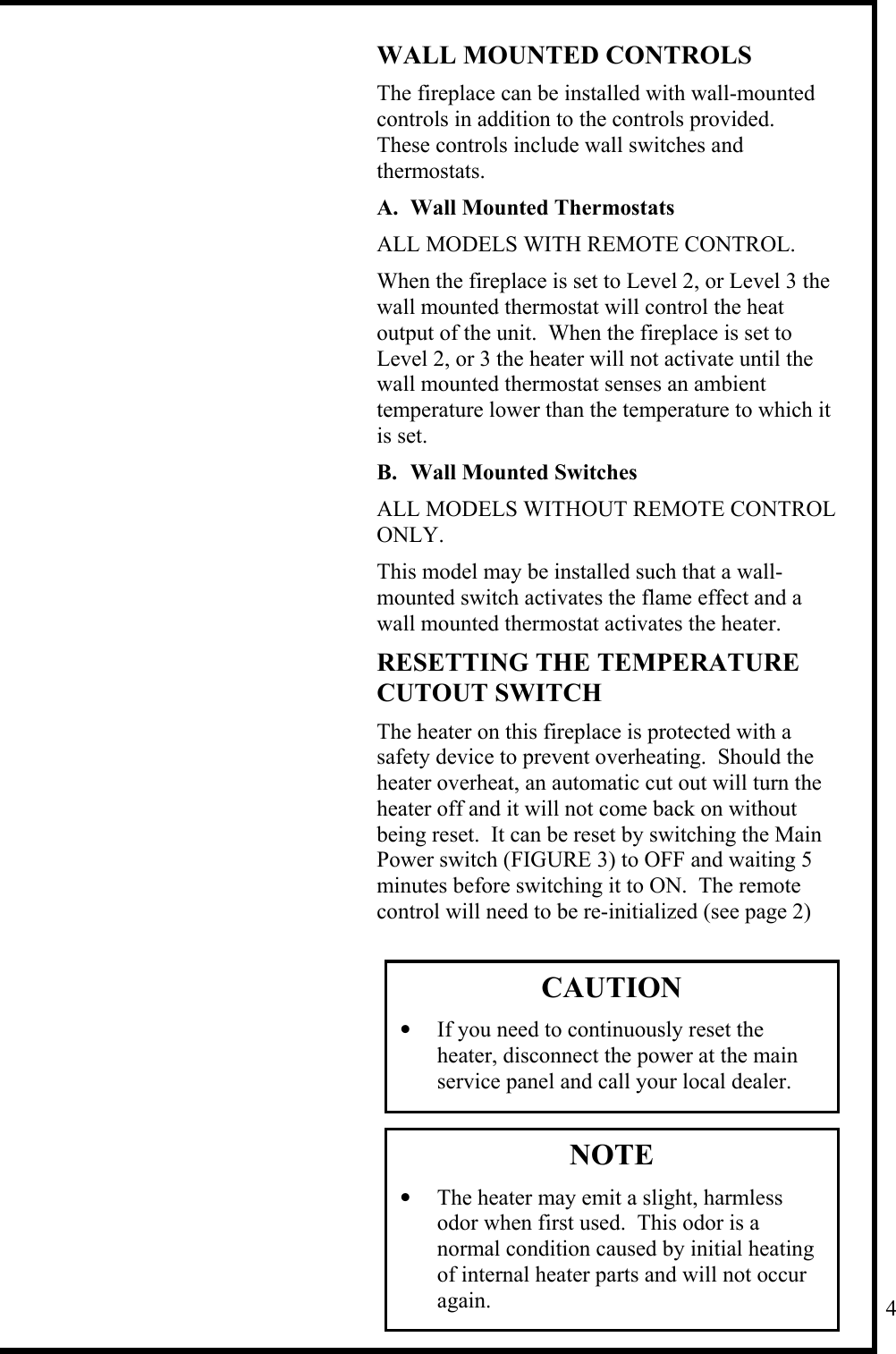 Page 7 of 10 - Dimplex Dimplex-Electric-Fireplace-Users-Manual- QUICK REFERENCE GUIDE  Dimplex-electric-fireplace-users-manual