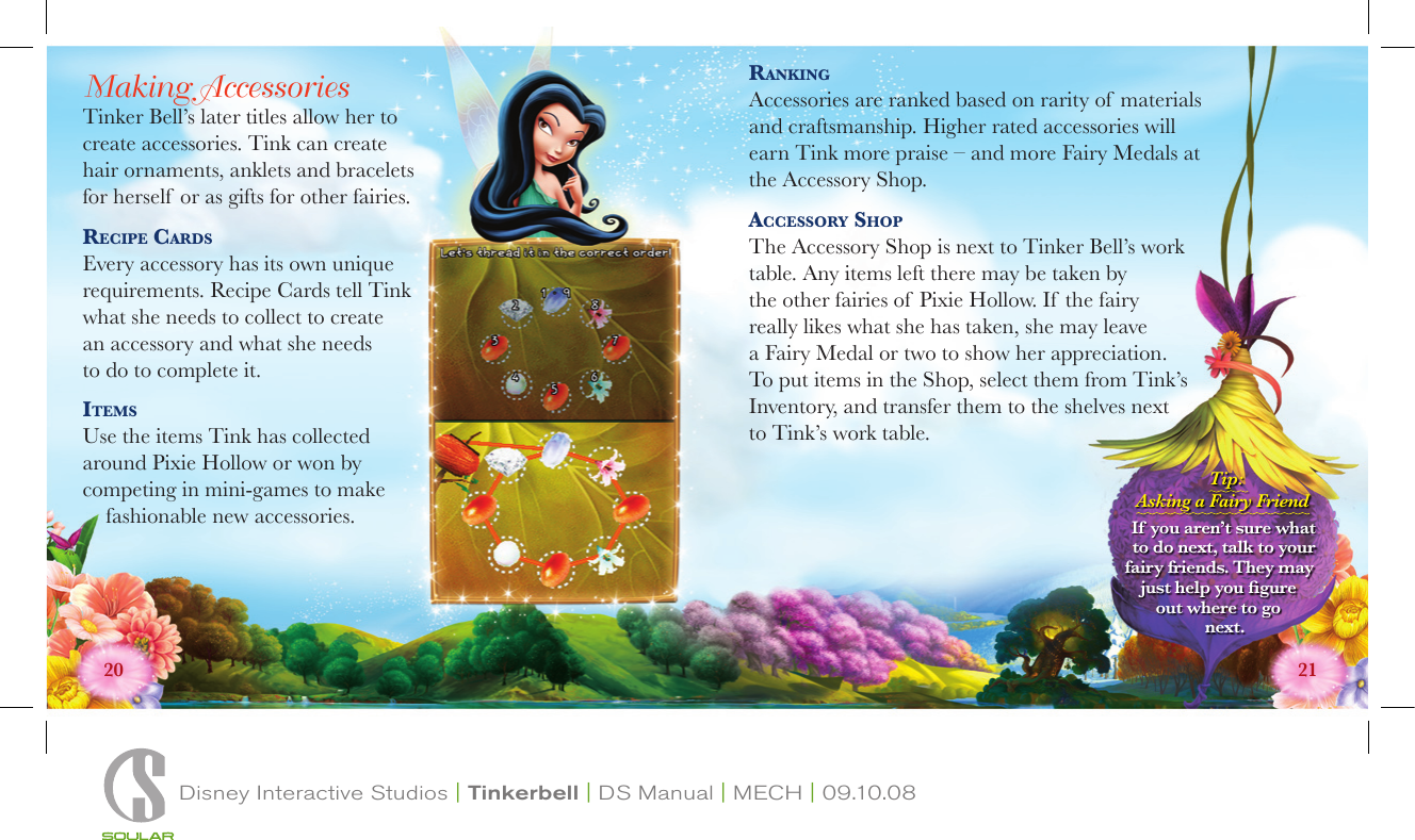 Page 11 of 12 - Disney-Interactive-Studios Disney-Interactive-Studios-Disney-Fairies-Tinker-Bell-Nintendo-Ds-Ntr-Cdfe-Usa-Users-Manual-  Disney-interactive-studios-disney-fairies-tinker-bell-nintendo-ds-ntr-cdfe-usa-users-manual
