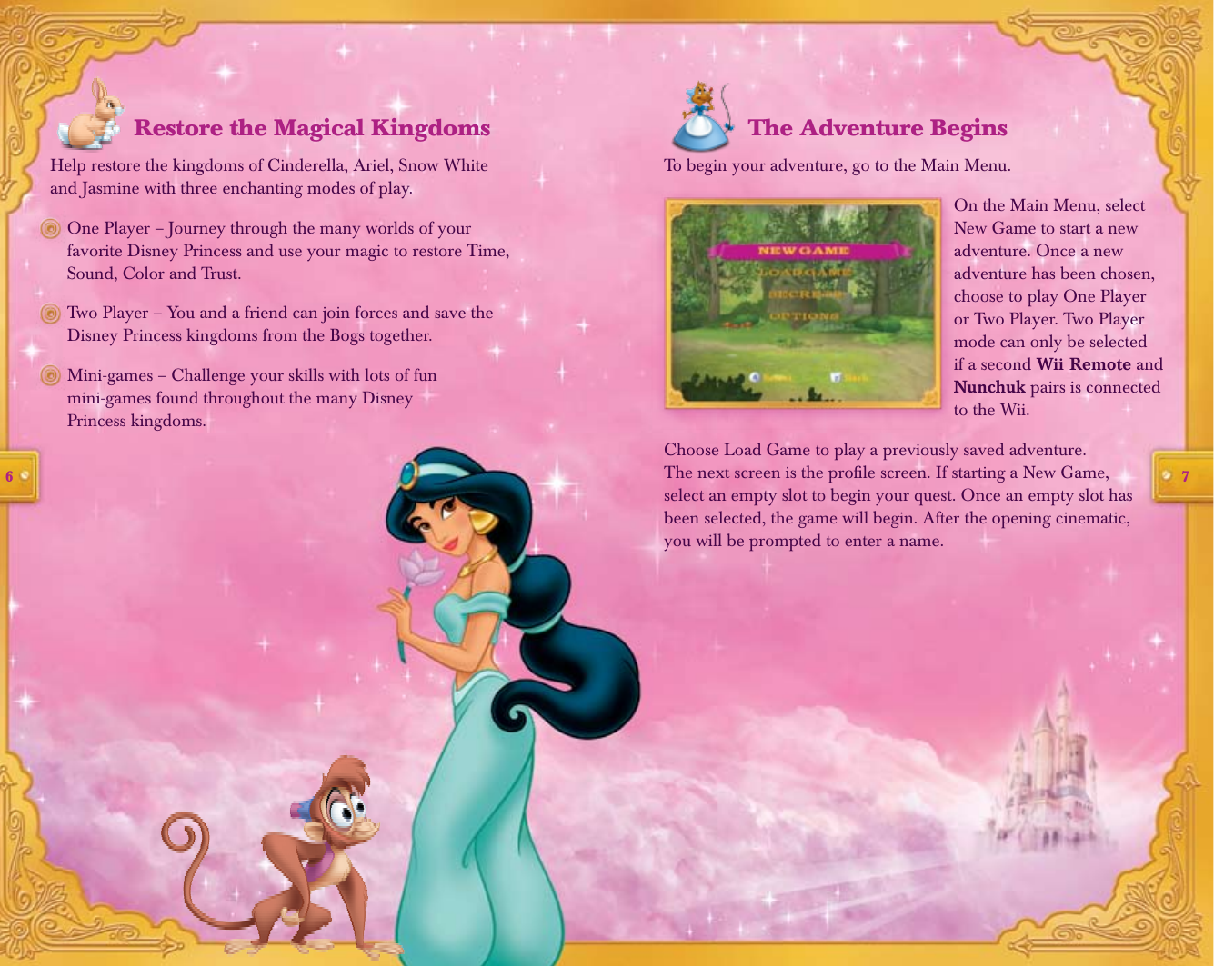 Page 5 of 12 - Disney-Interactive-Studios Disney-Interactive-Studios-Disney-Princess-Enchanted-Journey-Users-Manual-  Disney-interactive-studios-disney-princess-enchanted-journey-users-manual