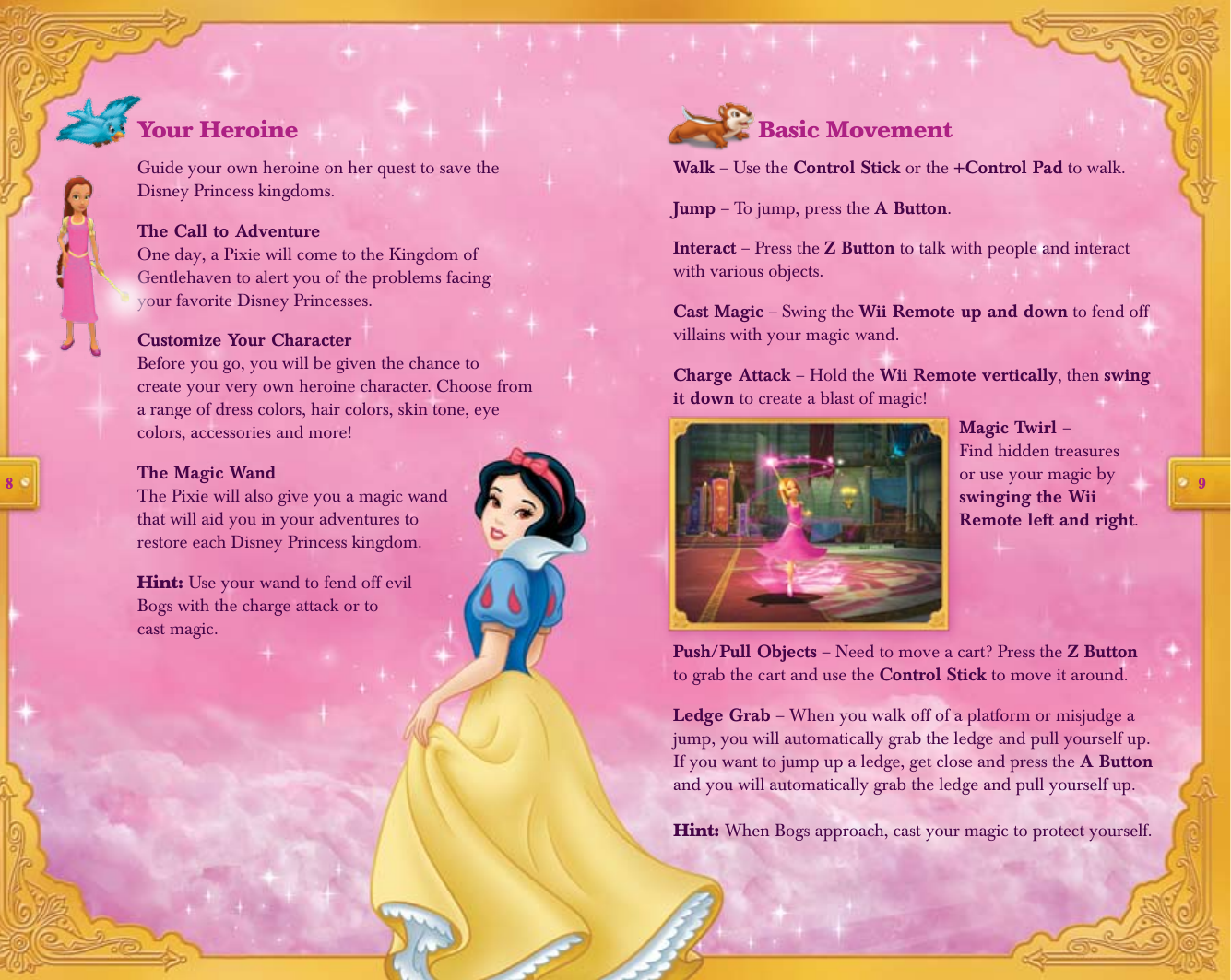 Page 6 of 12 - Disney-Interactive-Studios Disney-Interactive-Studios-Disney-Princess-Enchanted-Journey-Users-Manual-  Disney-interactive-studios-disney-princess-enchanted-journey-users-manual