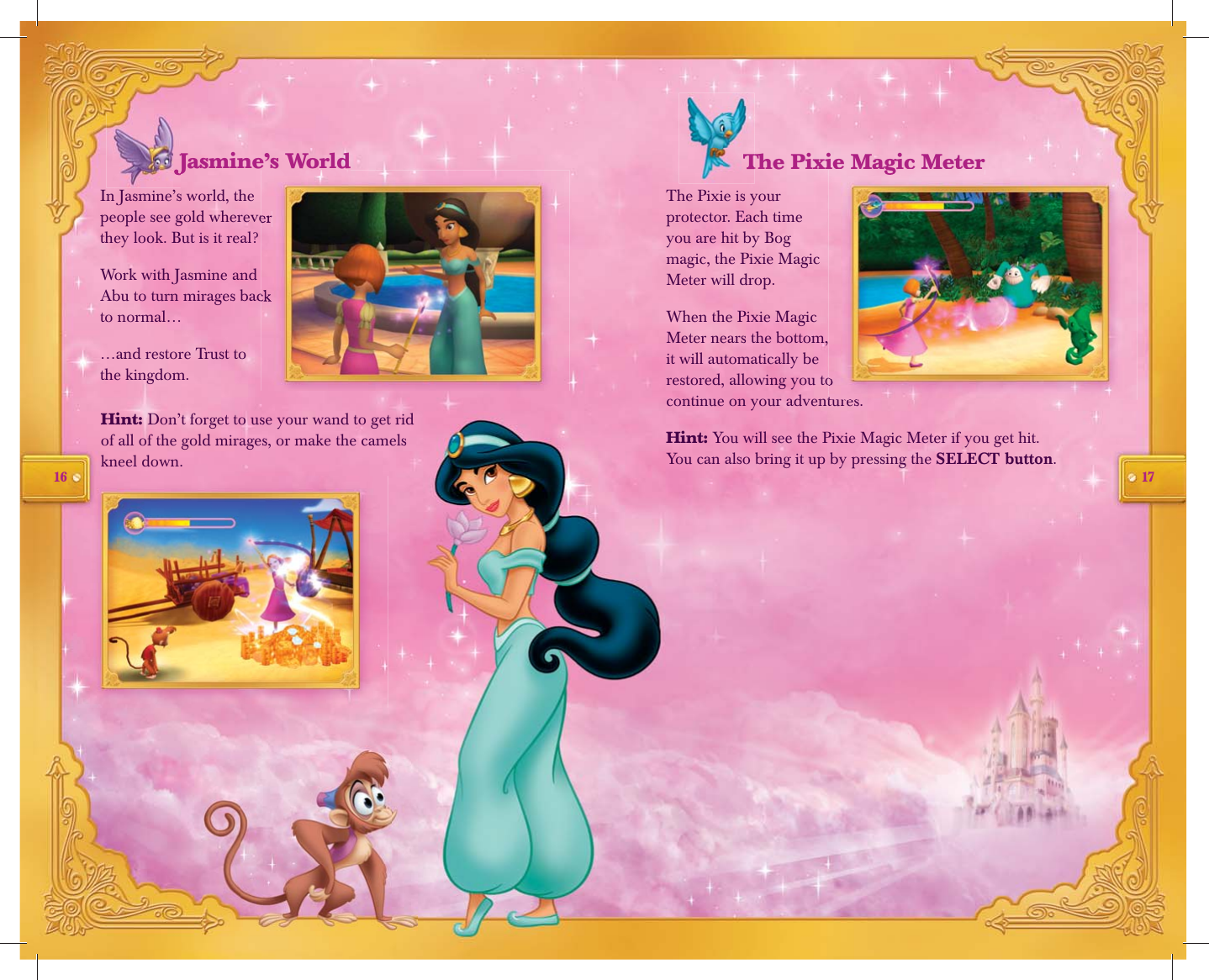 Page 10 of 11 - Disney-Interactive-Studios Disney-Interactive-Studios-Disney-Princess-Users-Manual- 07BVG105_PrincessPs2Manual_808  Disney-interactive-studios-disney-princess-users-manual