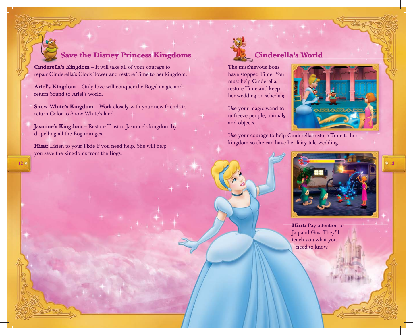 Page 8 of 11 - Disney-Interactive-Studios Disney-Interactive-Studios-Disney-Princess-Users-Manual- 07BVG105_PrincessPs2Manual_808  Disney-interactive-studios-disney-princess-users-manual