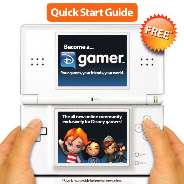 Disney Interactive Studios Nintendo Ds Dgamer Users Manual