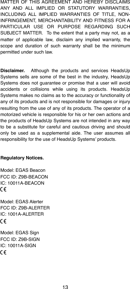 Dive In Ventures HeadsUp Systems SIGN Visual Indicator User Manual