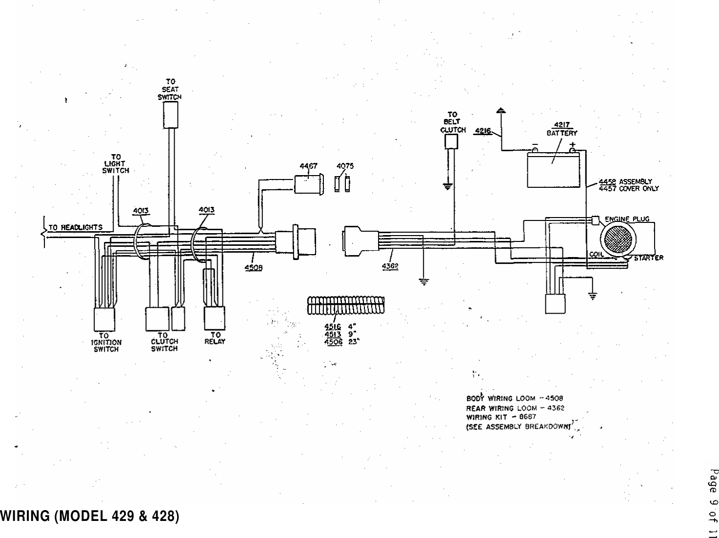 Page 5 of 6 - Dixon-Marking-Tools Dixon-Marking-Tools-Ztr-428-Users-Manual- OM, ZTR 428, 429, 1990, ZERO TURN  Dixon-marking-tools-ztr-428-users-manual