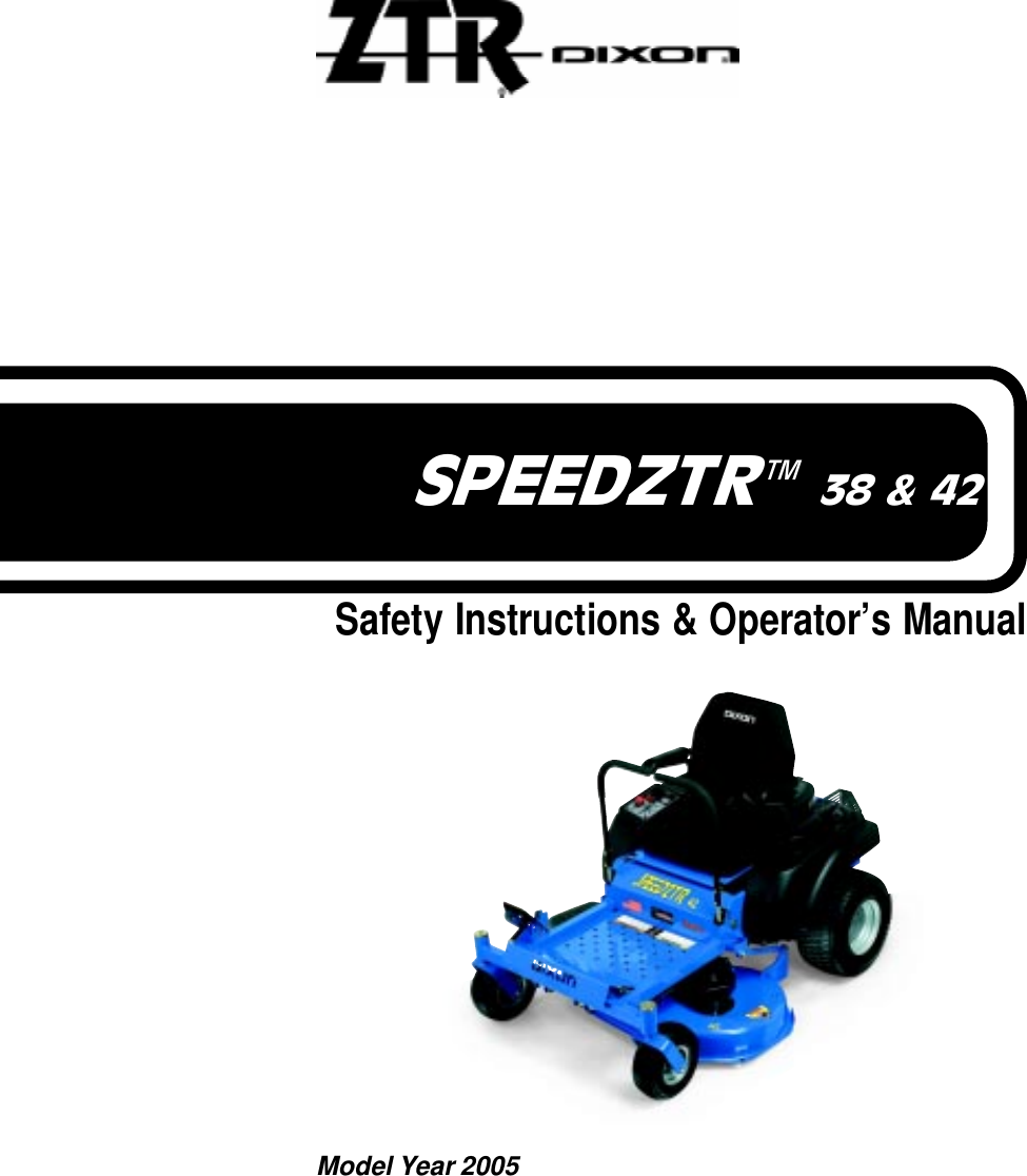 Dixon SPEEDZTR 48 48" Zero Turn Fabricated Mower Deck Parts Kit FREE Shipping