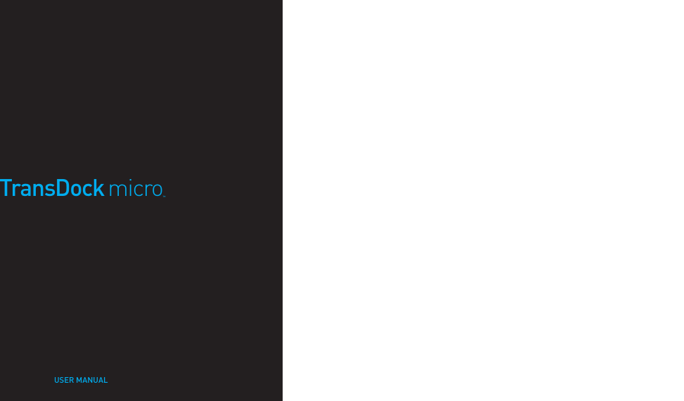 Page 1 of 11 - Dlo Dlo-Transdock-Micro-Users-Manual- Ayout 1  Dlo-transdock-micro-users-manual