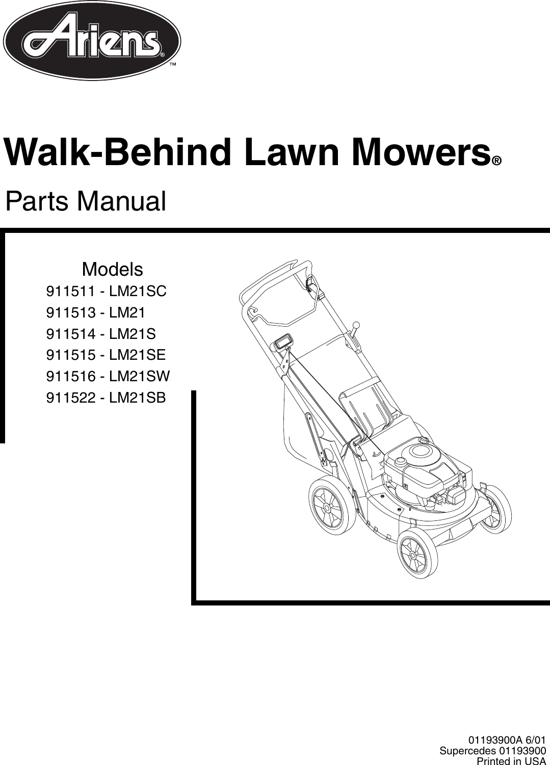 New Ariens Walk Behind Lawnmower Swivel Wheel Front Wheel Tire Set of 2 07149900