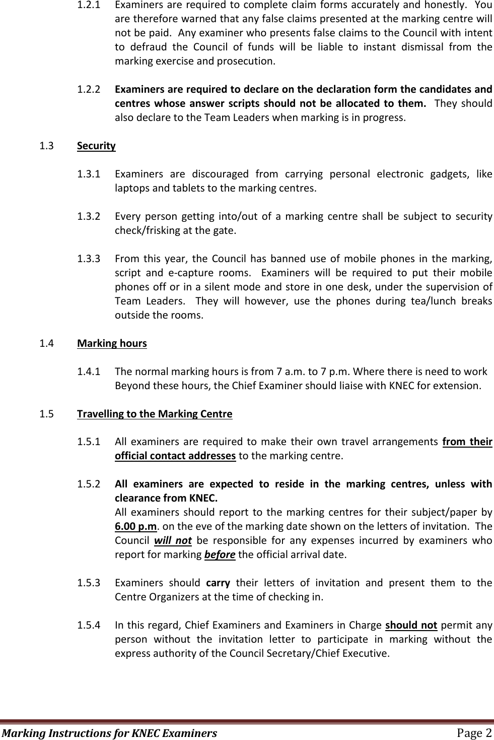 Page 2 of 7 - 02015 MARKING INSTRUCTIONS