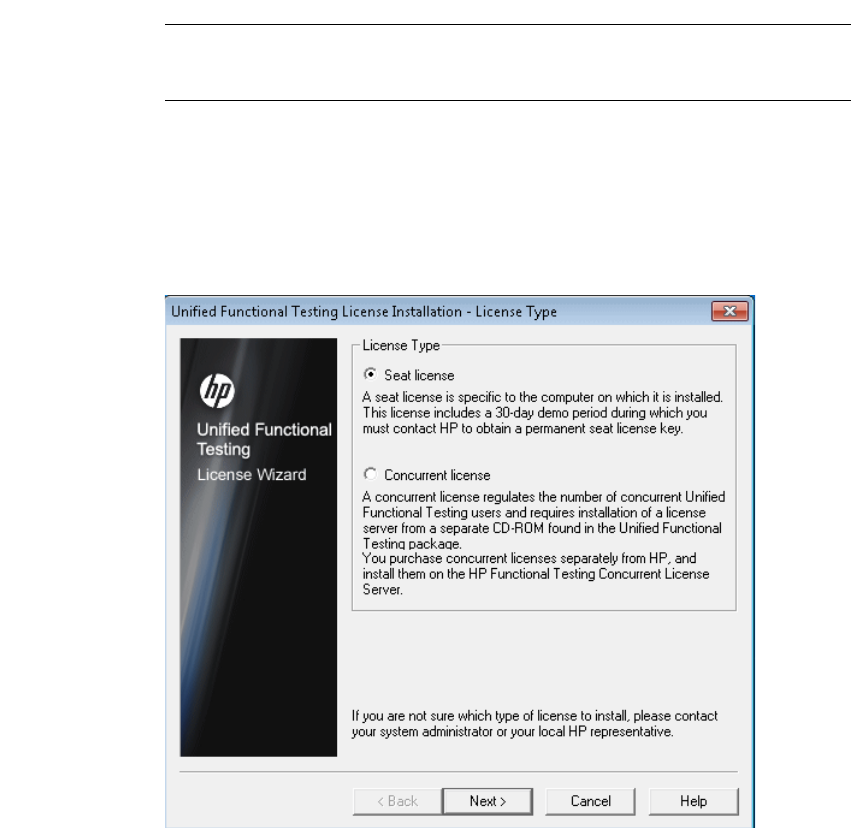 Hp Unified Functional Ing Installation Guide 02 Uft Install
